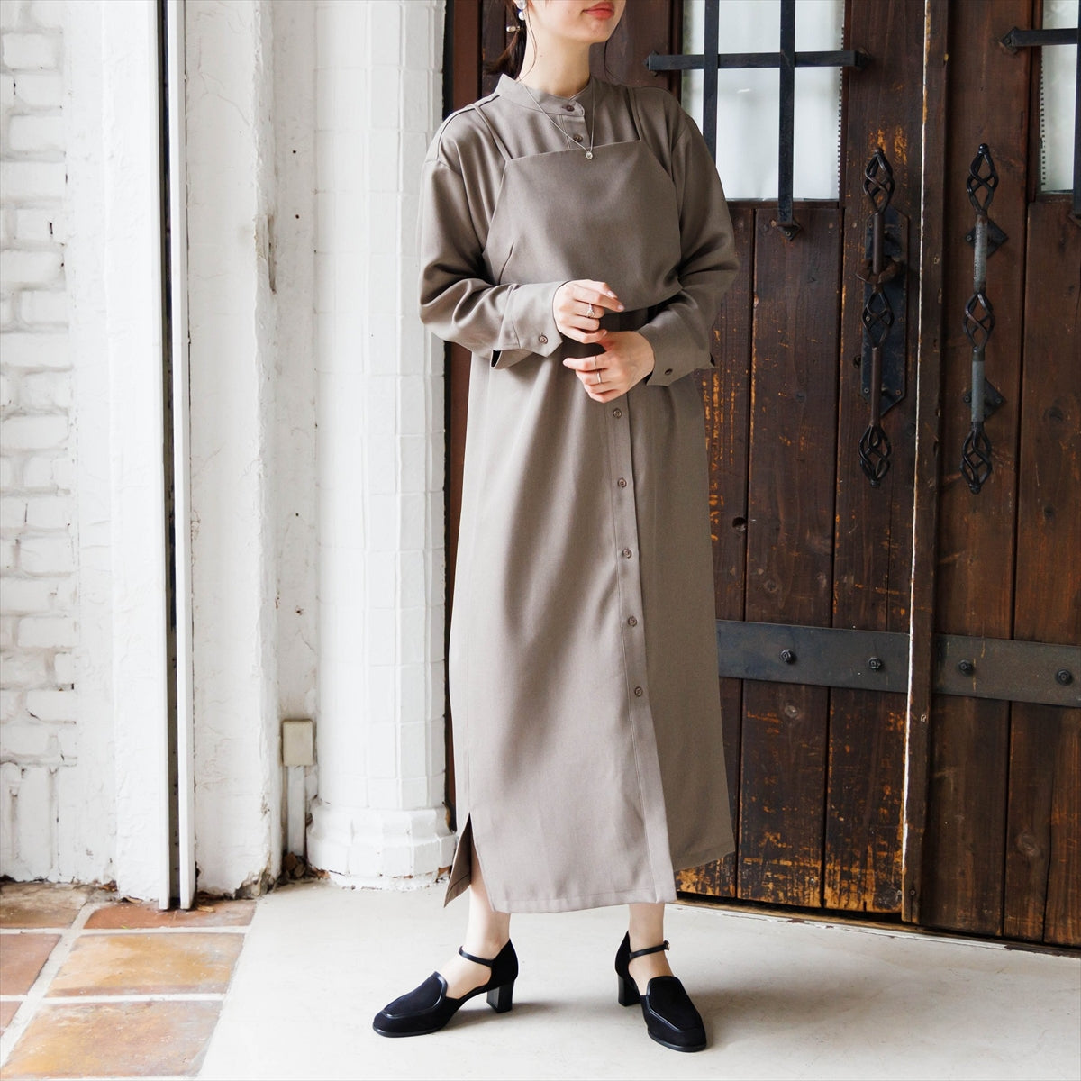 【26AW】モカデザインセパレートパンプス/661301