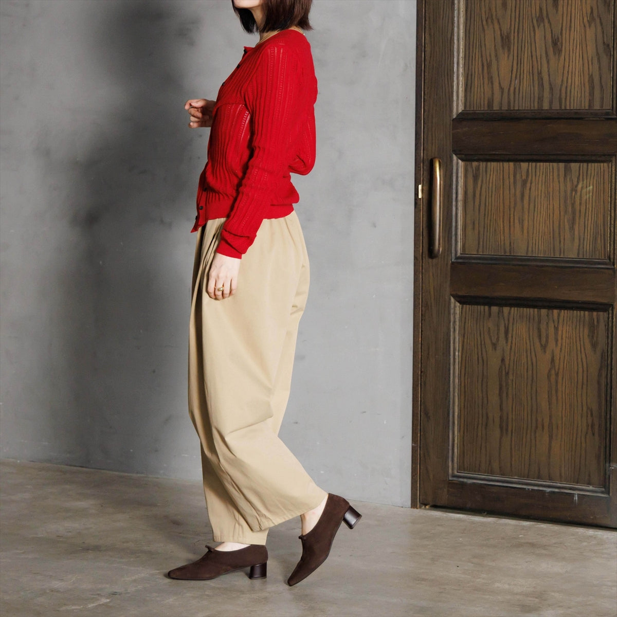 【26AW】リボンモチーフハイバンプシューズ/661306