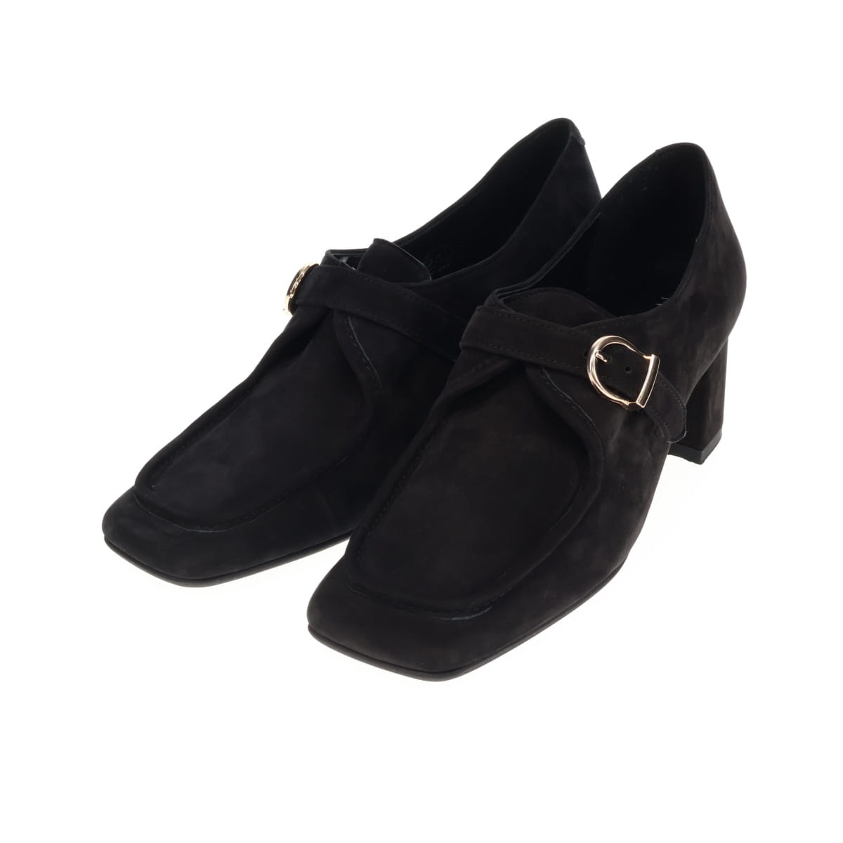 《予約/10月中旬入荷予定》【26AW】5cmヒールモカデザインシューズ/661311