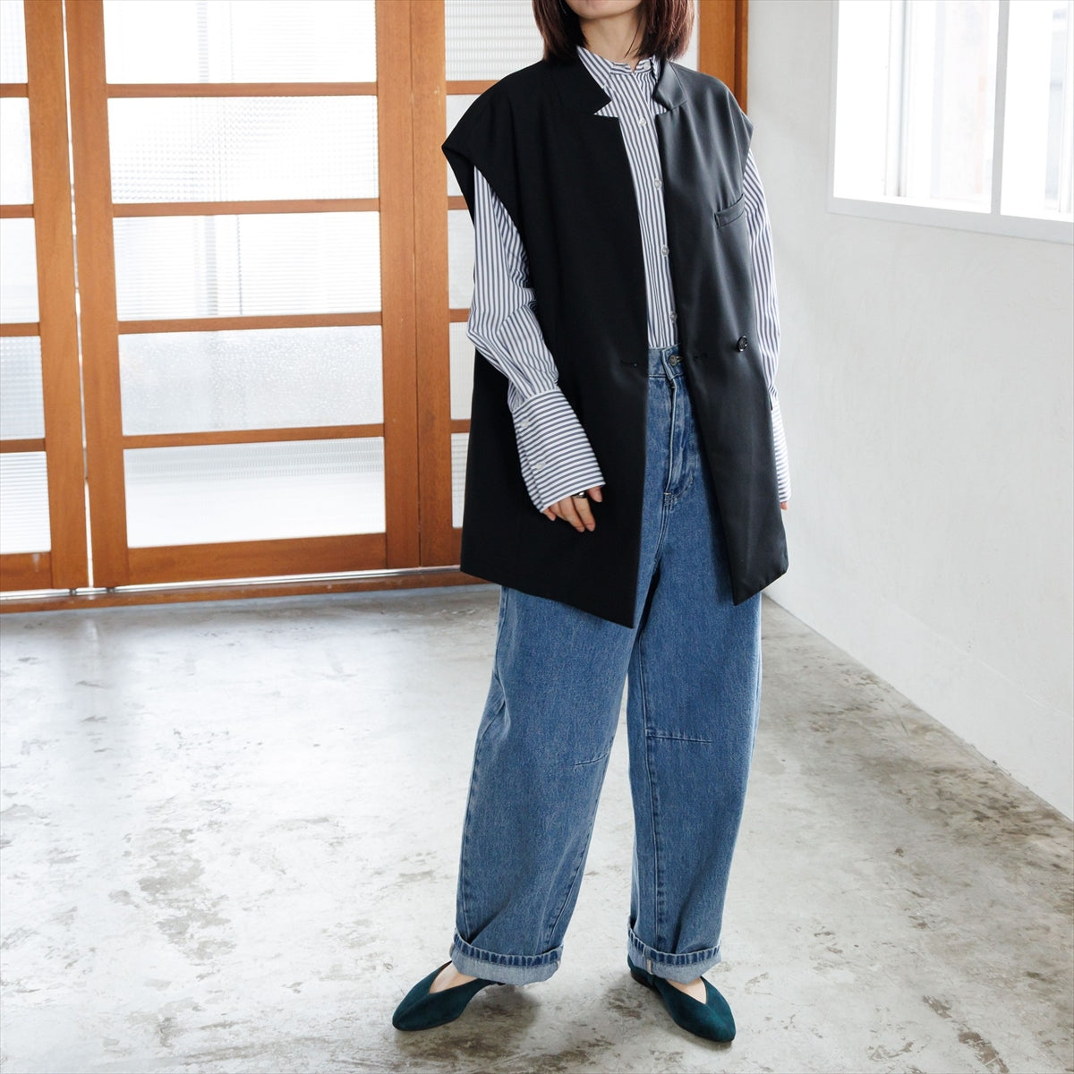 【26AW】メリージェーンフラットパンプス/661317
