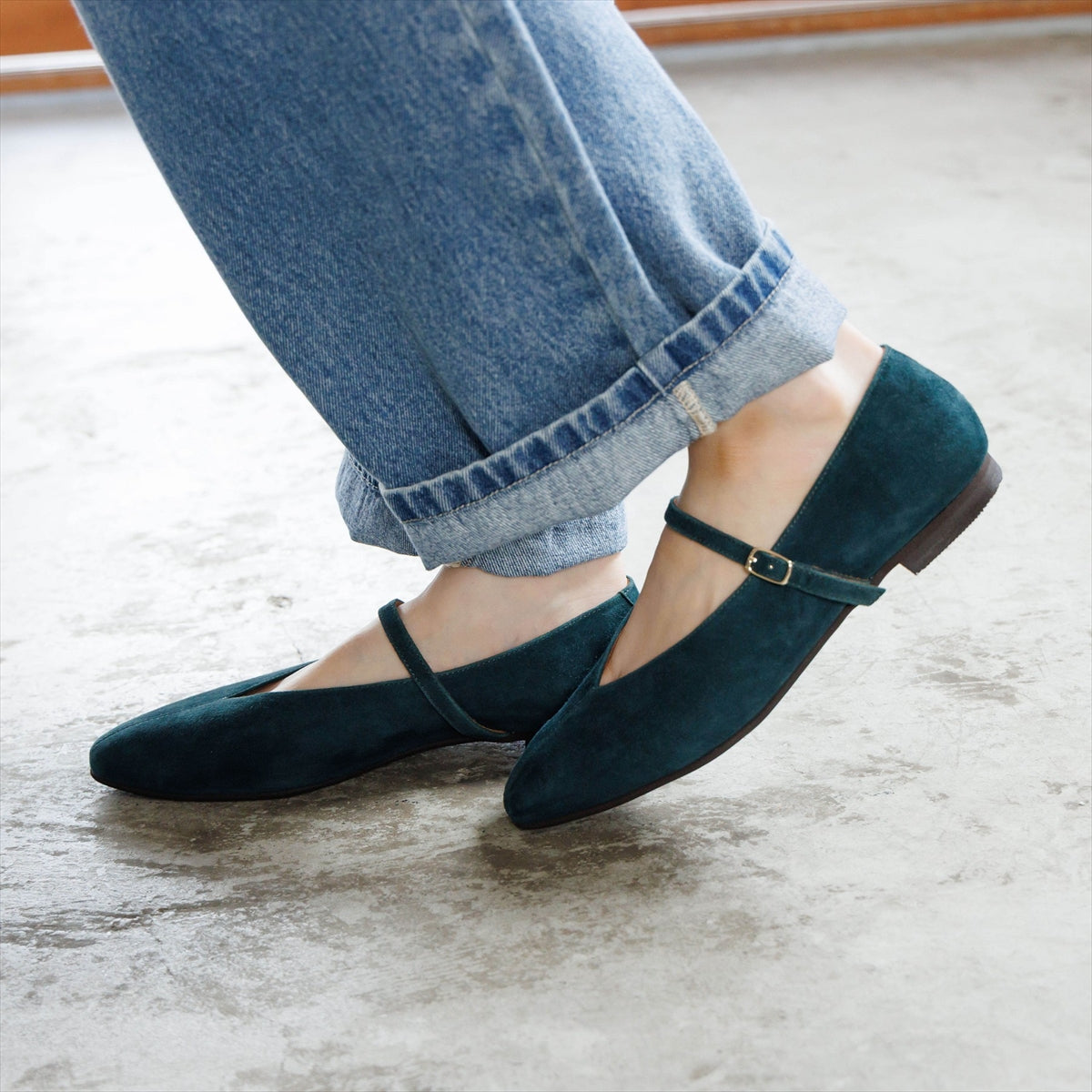 【26AW】メリージェーンフラットパンプス/661317