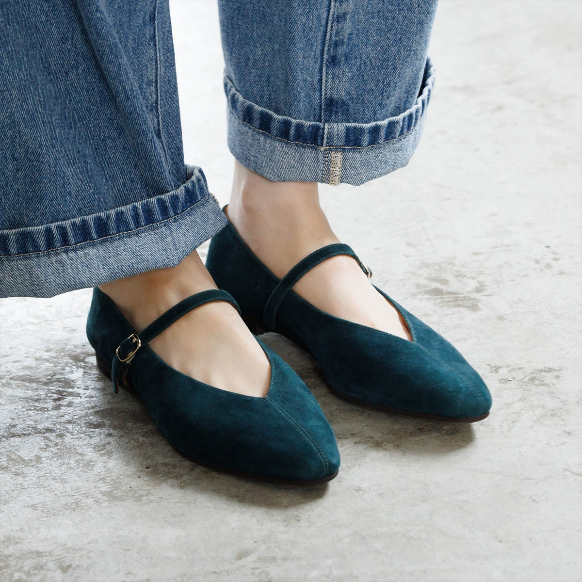 【26AW】メリージェーンフラットパンプス/661317
