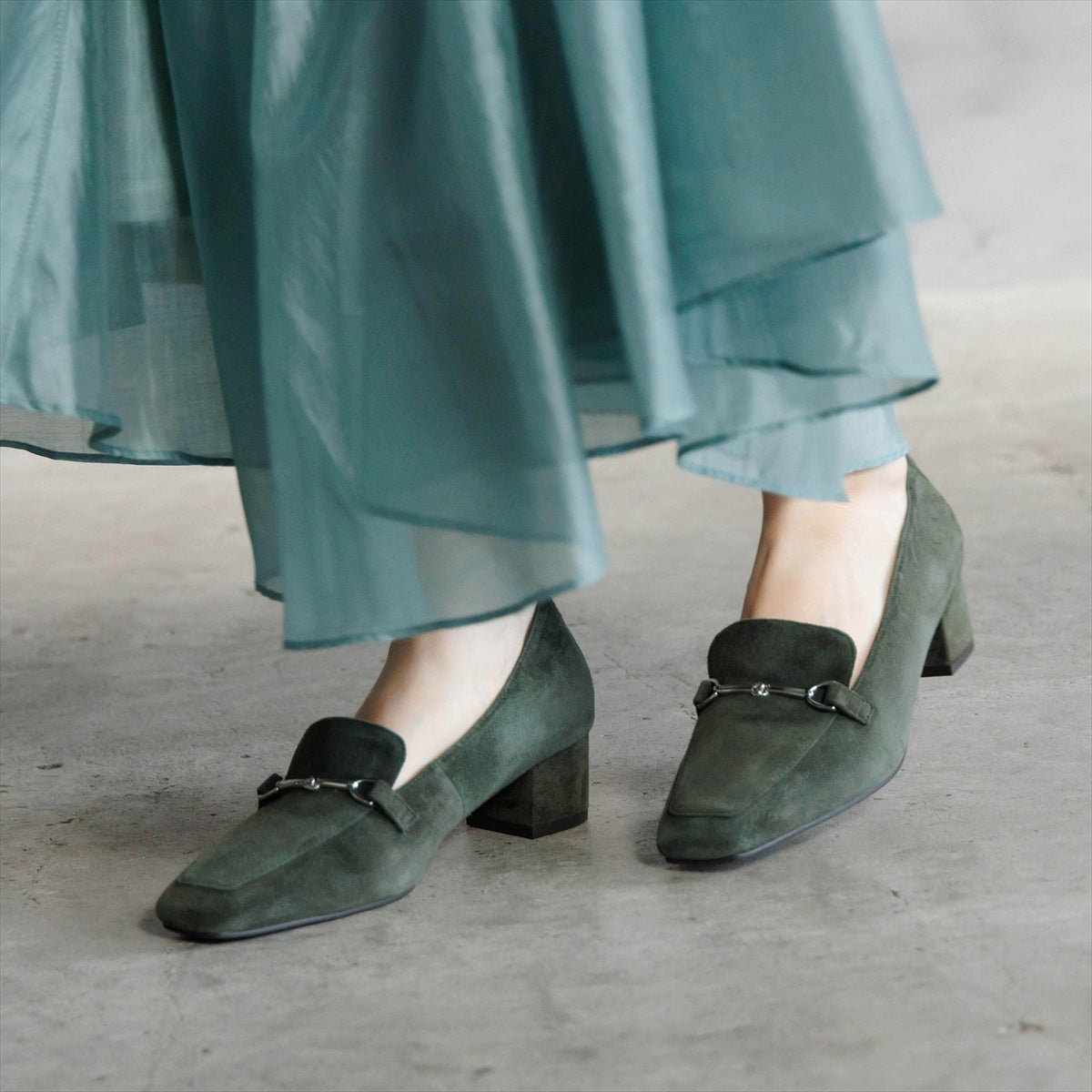 【26AW】4cmヒールビットローファー/661320