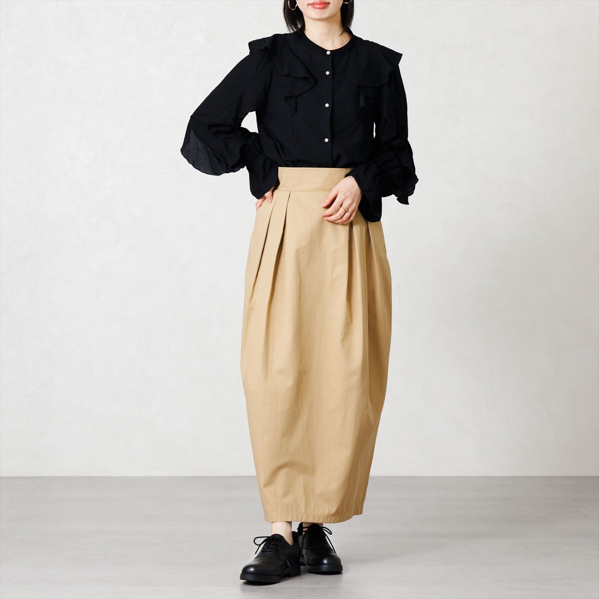 【26AW】【瞬間フィット】ハンズフリーレースアップシューズ/661332