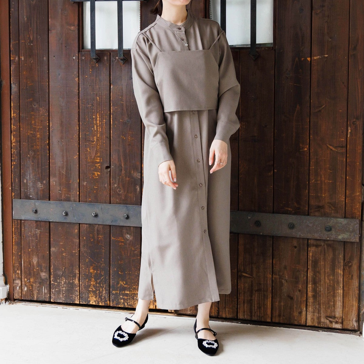 【26AW】HANAEMORI×HIMIKO ビジューセパレートパンプス/661333