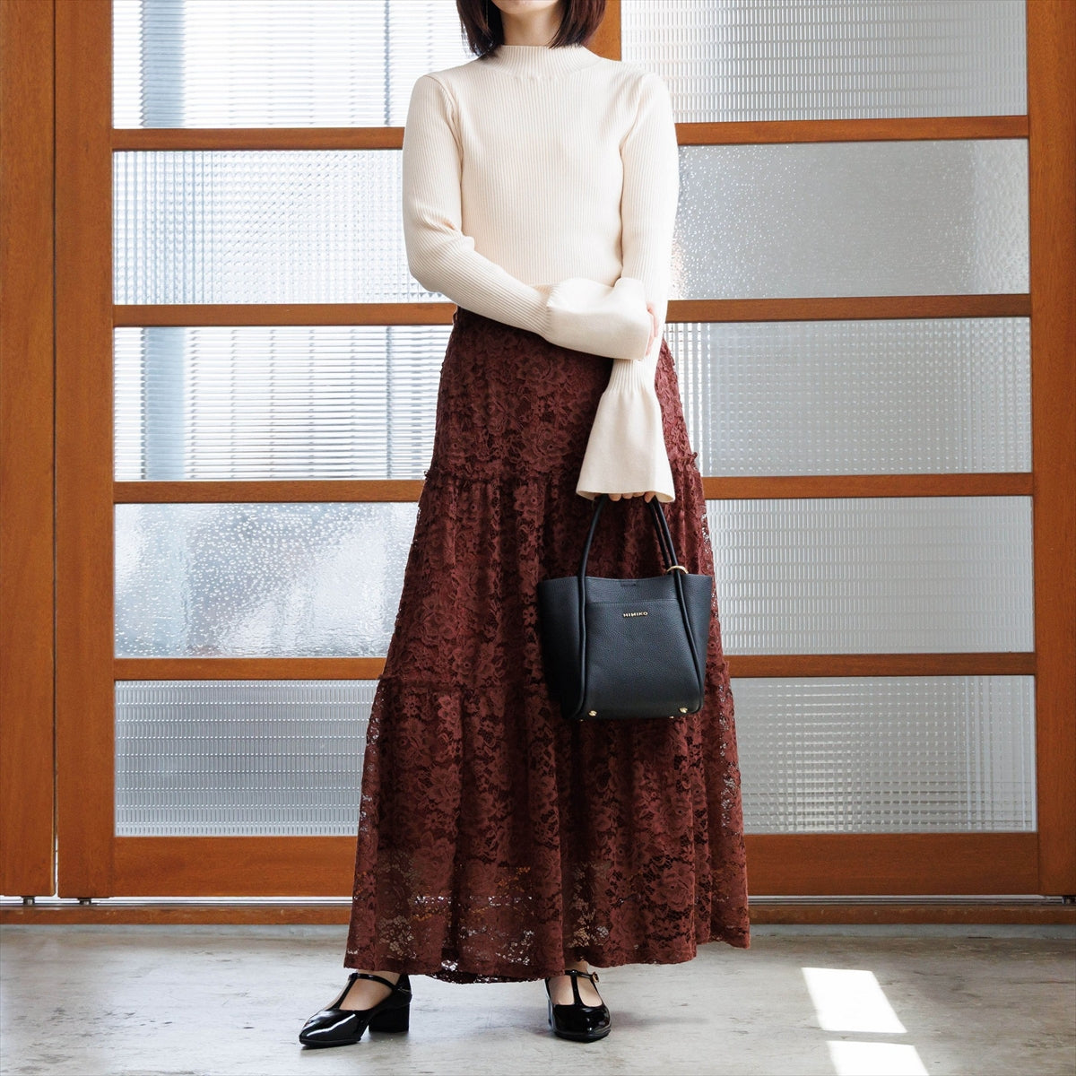 【26AW】バックチャーム付き 2WAYミニトートバッグ/661381