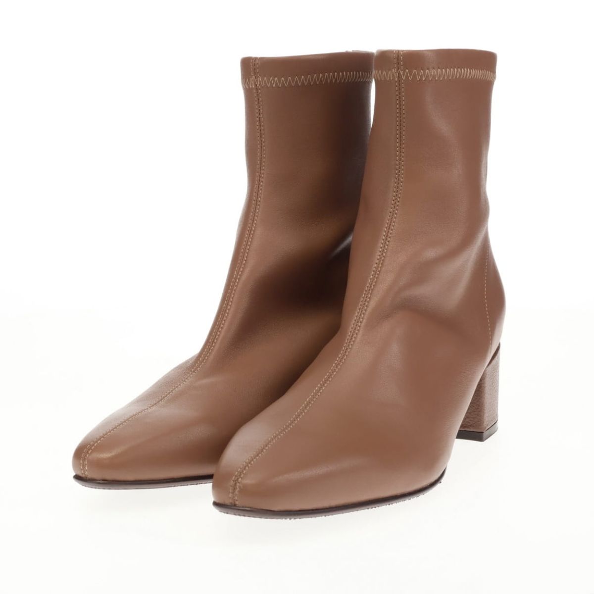 《予約/11月上旬入荷予定》【26AW】バックジップシープレザーストレッチブーツ/661413
