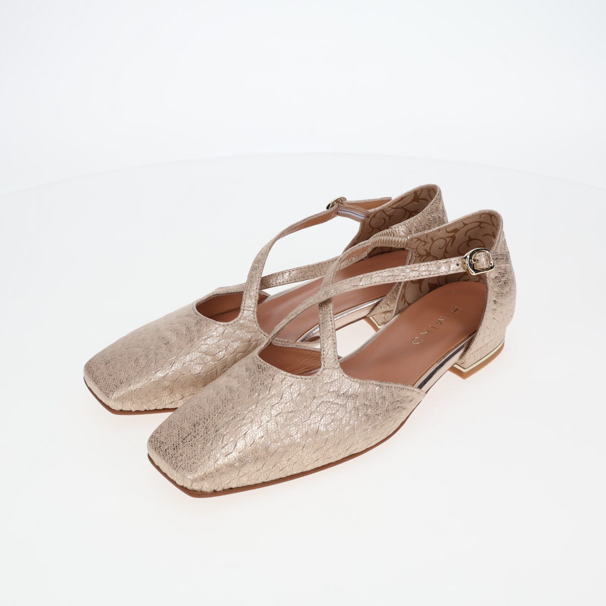 【26SS】クロスベルトセパレートパンプス/661503