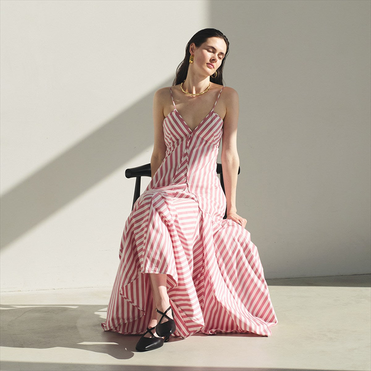 【26SS】クロスベルトセパレートパンプス/661503