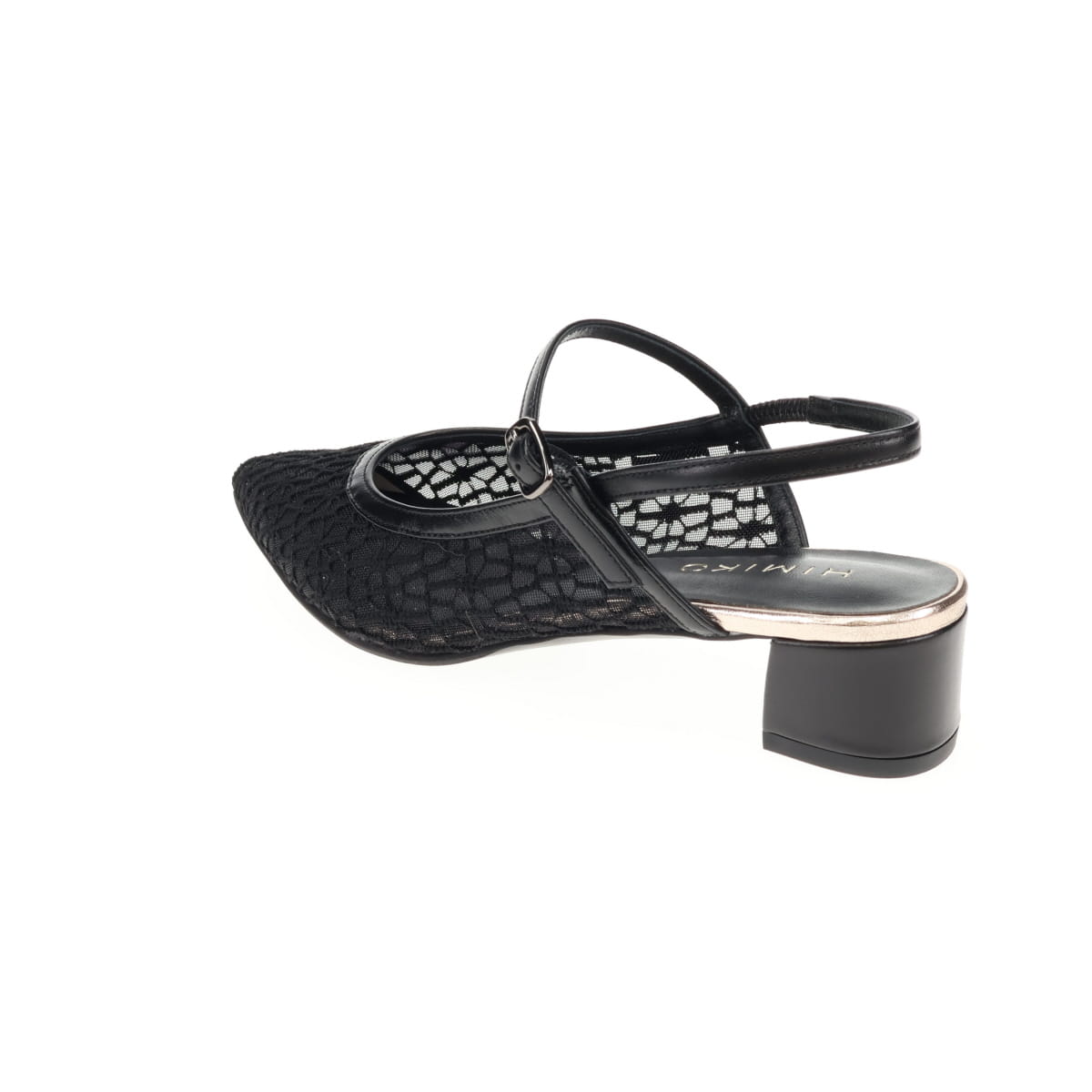 《予約/3月下旬入荷予定》ポインテッドトゥチュールバックストラップ/661505