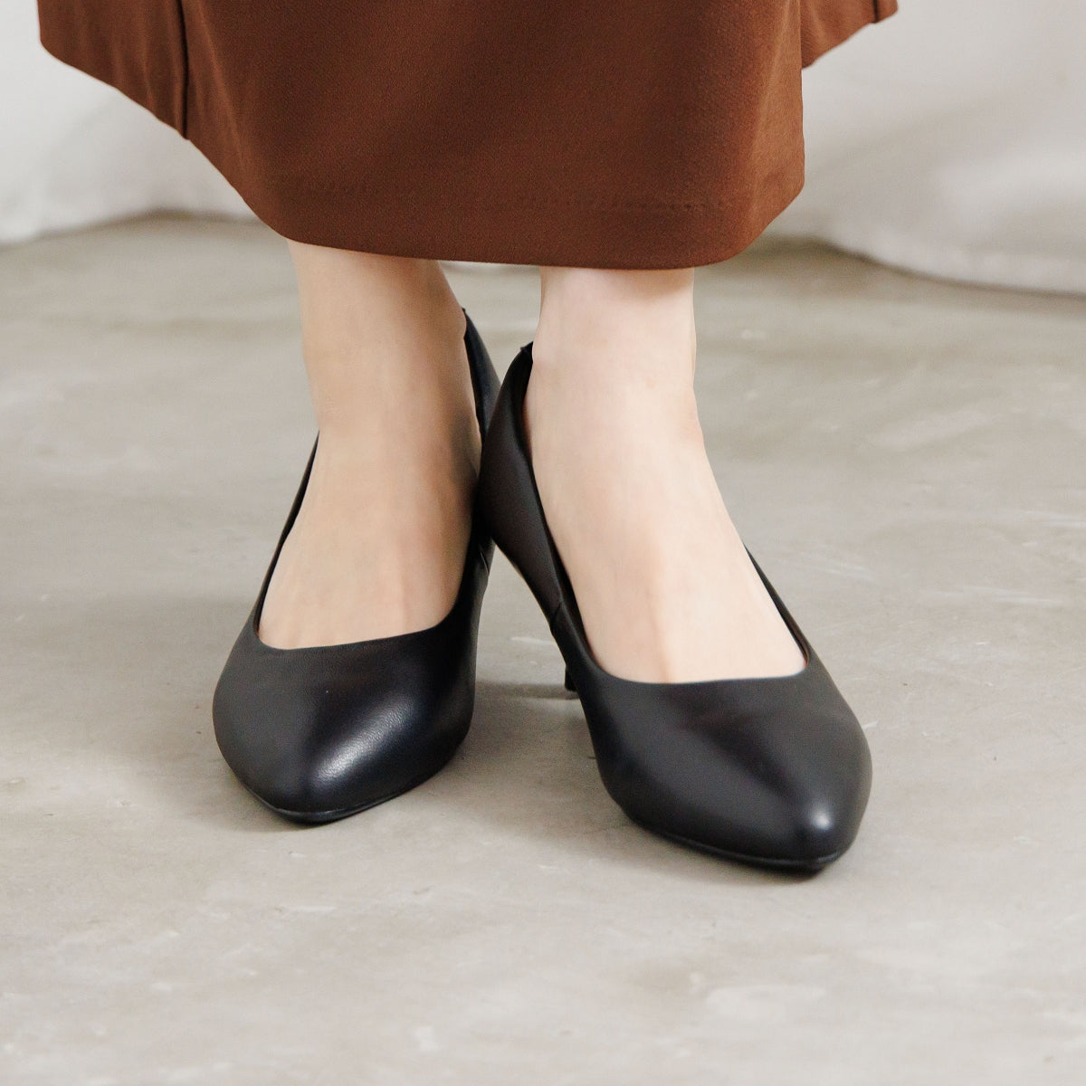 【26SS/跳べるパンプス】アーモンドトゥパンプス/663104