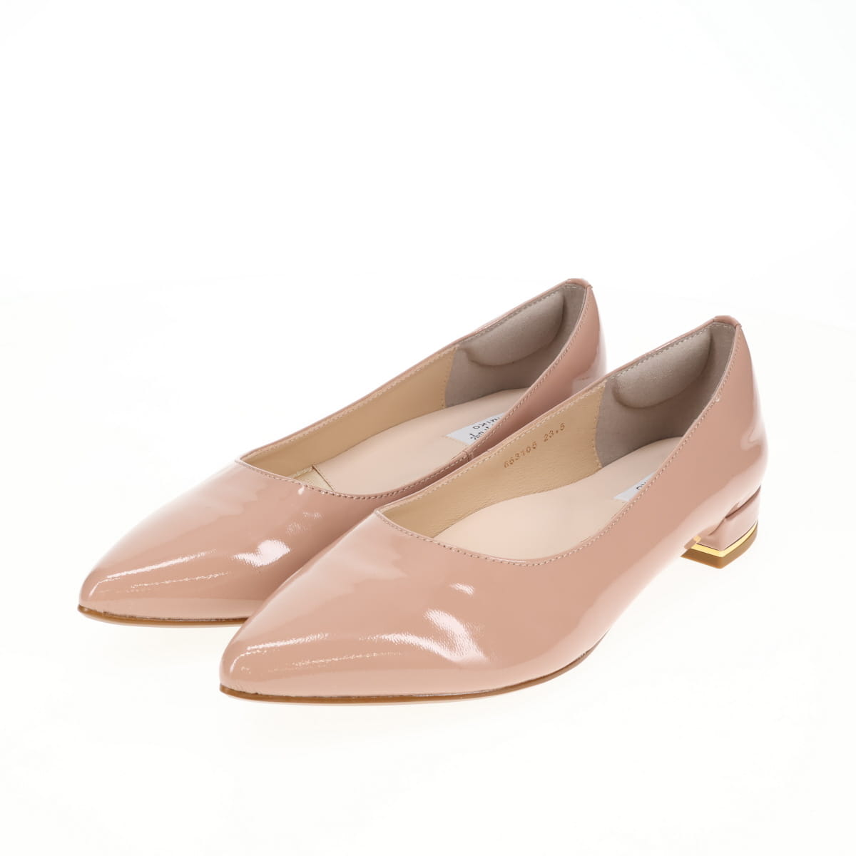 【26SS/跳べるパンプス】ポインテッドトゥフラットパンプス/663105