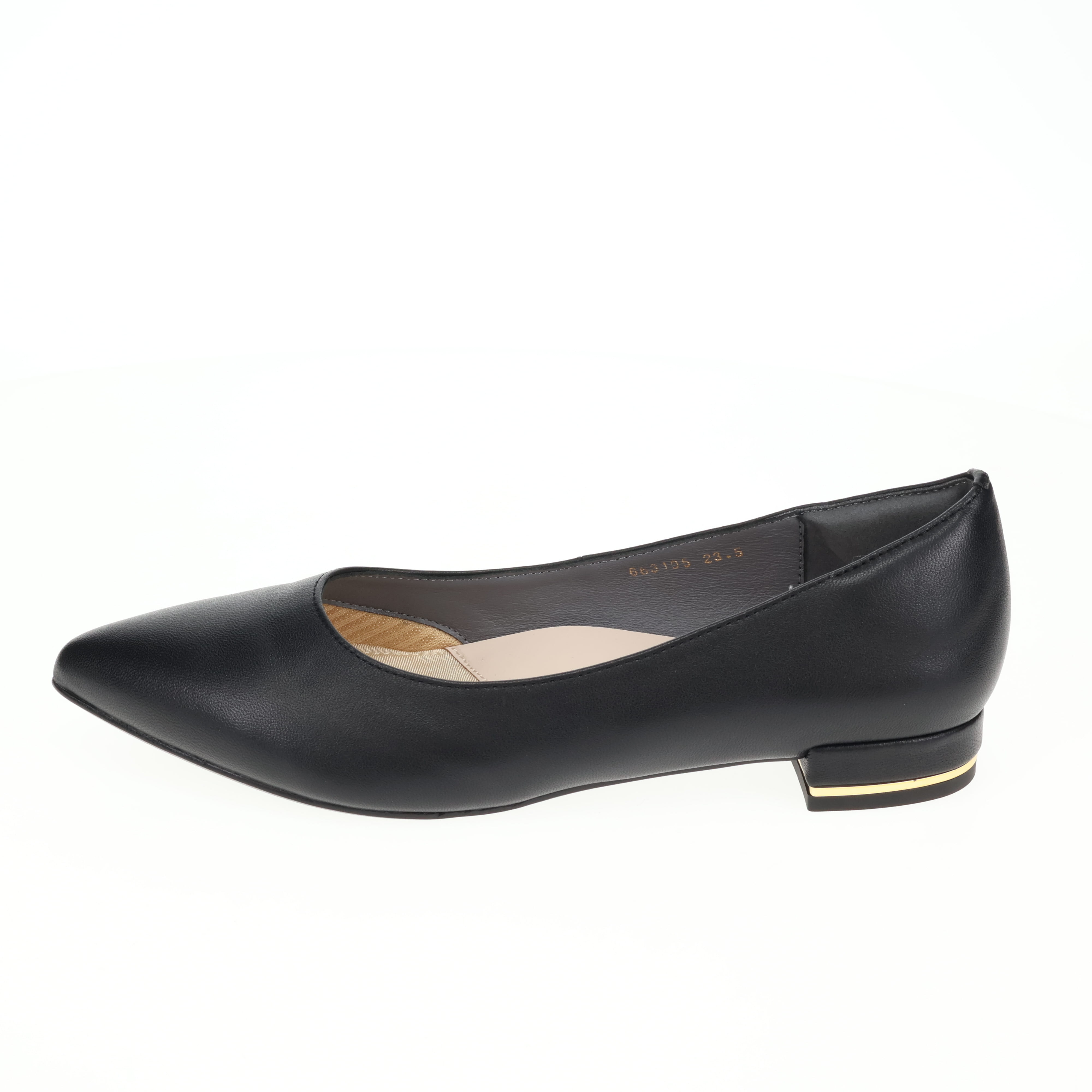 【26SS/跳べるパンプス】ポインテッドトゥフラットパンプス/663105