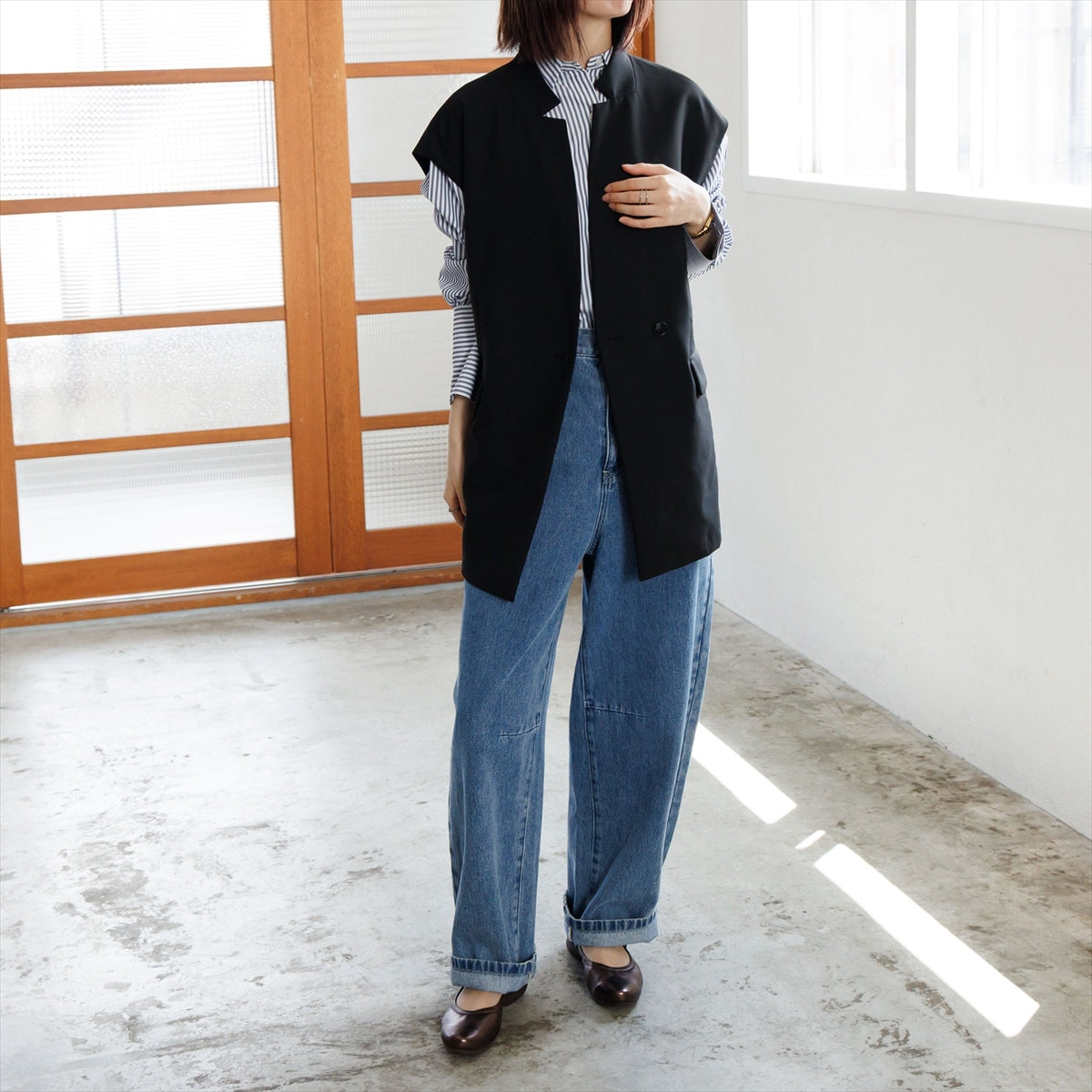 【26AW】スニーカーソールメリージェーン/663301