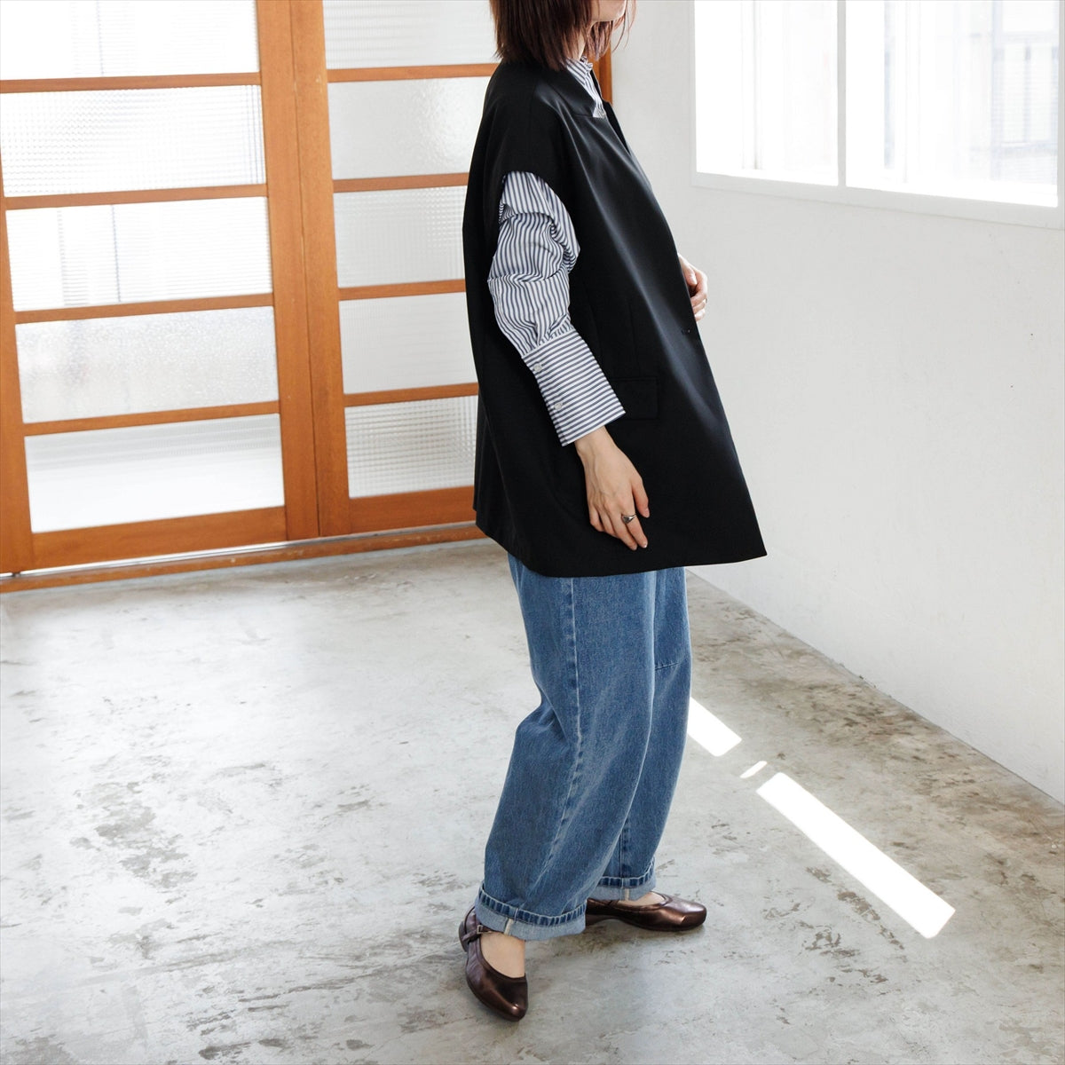 【26AW】スニーカーソールメリージェーン/663301