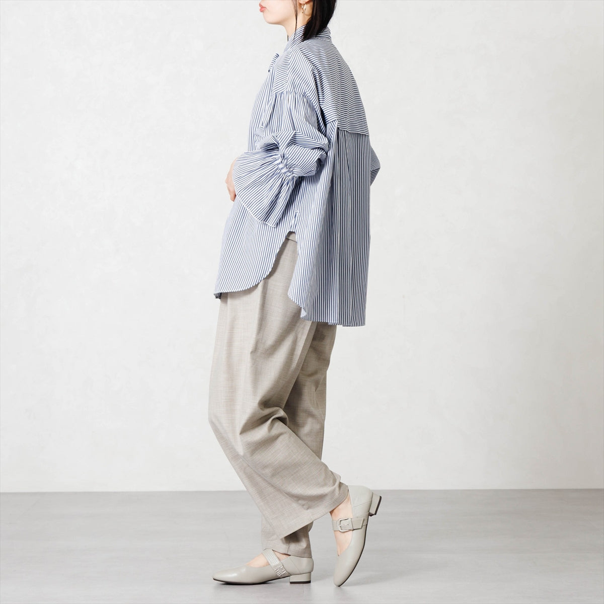 【26AW】2WAYベルトデザインバブーシュ/663302