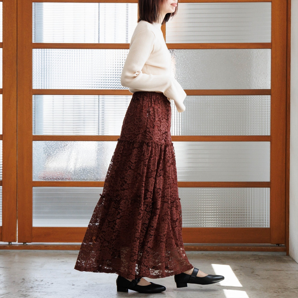 《予約/9月上旬入荷予定》【26AW】2WAYベルトデザインバブーシュ/663302