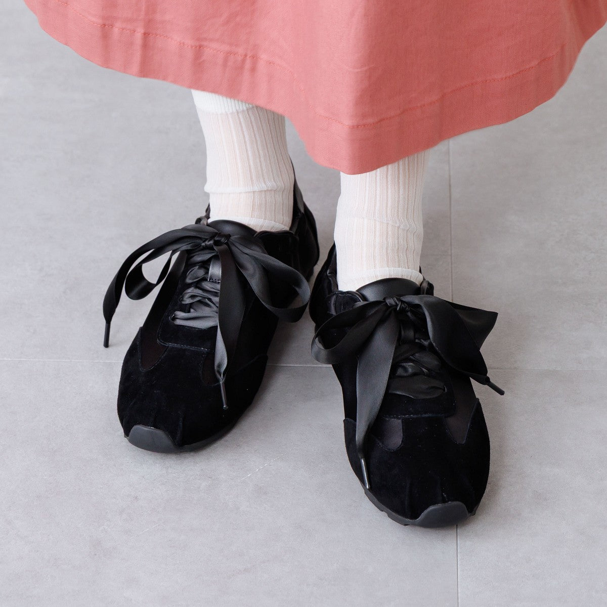 【26SS】2WAYレースフラットスニーカー/667102