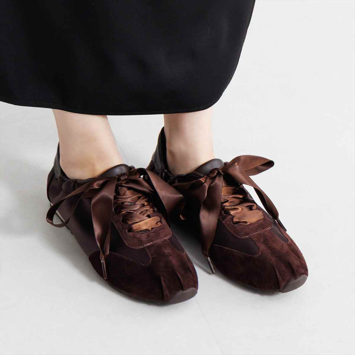 【26AW】2WAYレースフラットスニーカー/667102