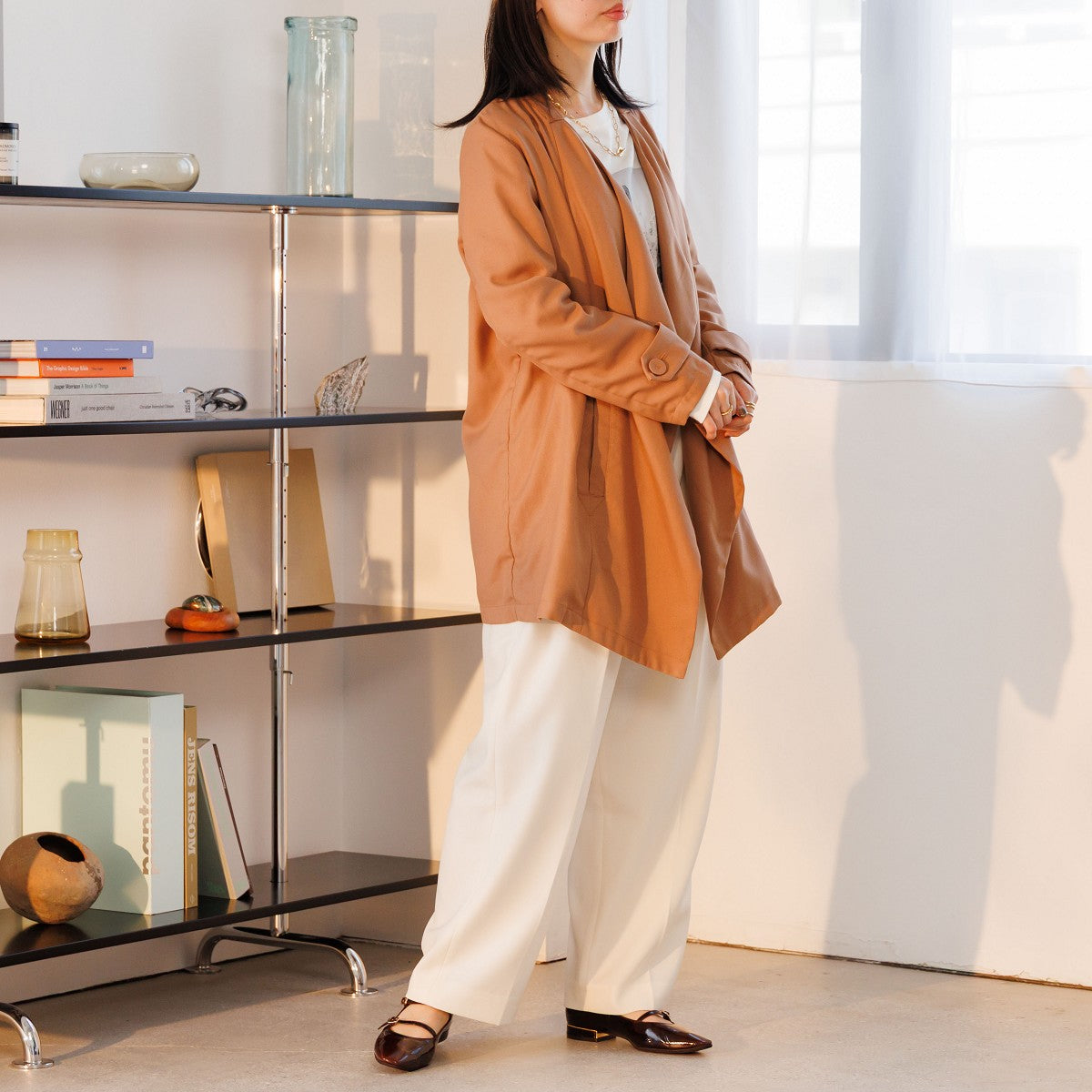 【25AW】ダブルベルトローヒールメリージェーンパンプス/651313