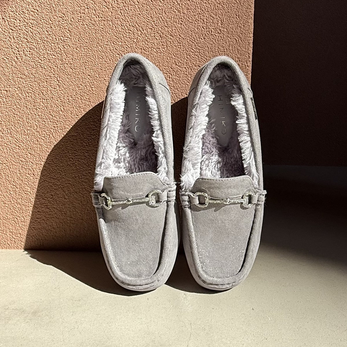 【25AW】ビジュービットふわふわモカシン/651320