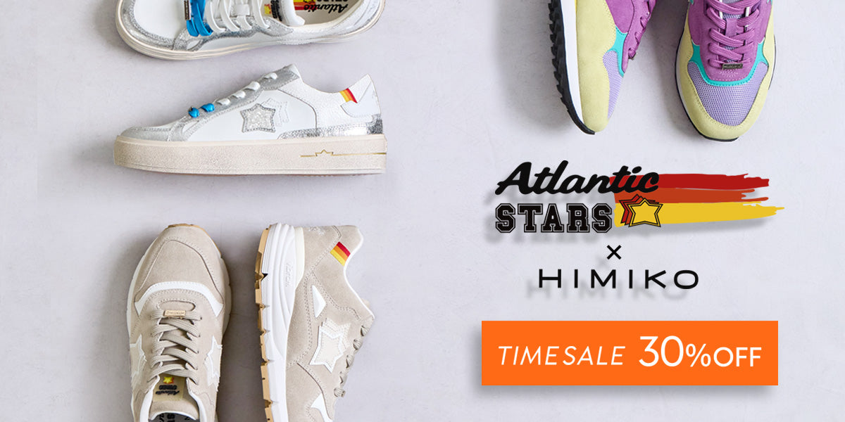 期間限定全品30%OFF！Atlantic STARS×HIMIKOのコラボスニーカー
