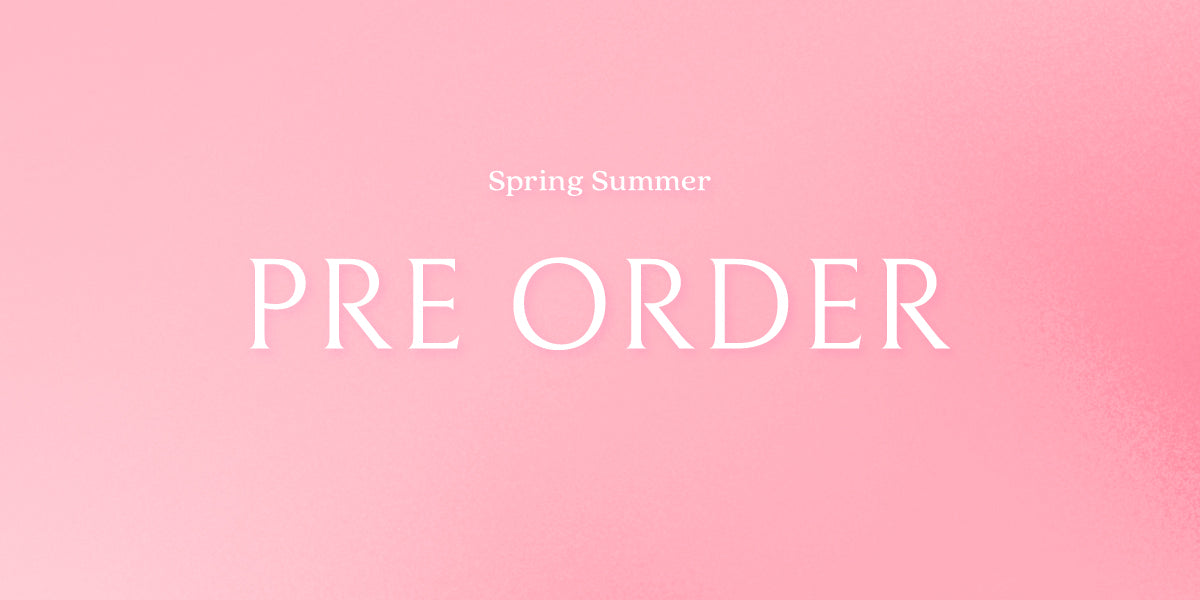 26春夏新作アイテムの先行予約開催中！