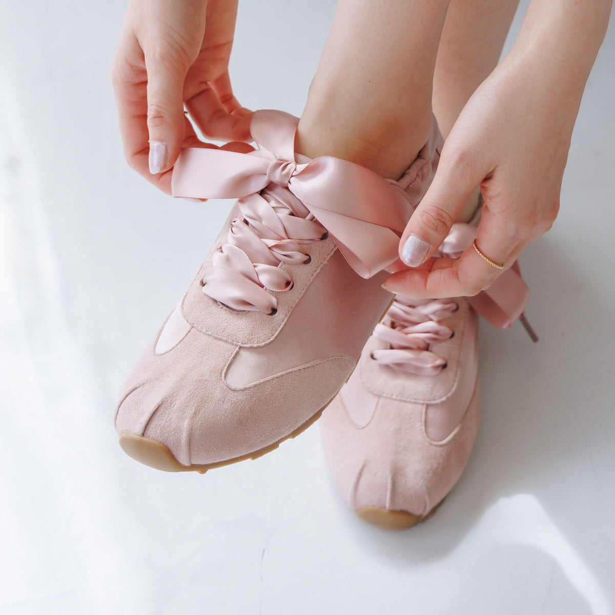 【26SS】2WAYレースフラットスニーカー/667102