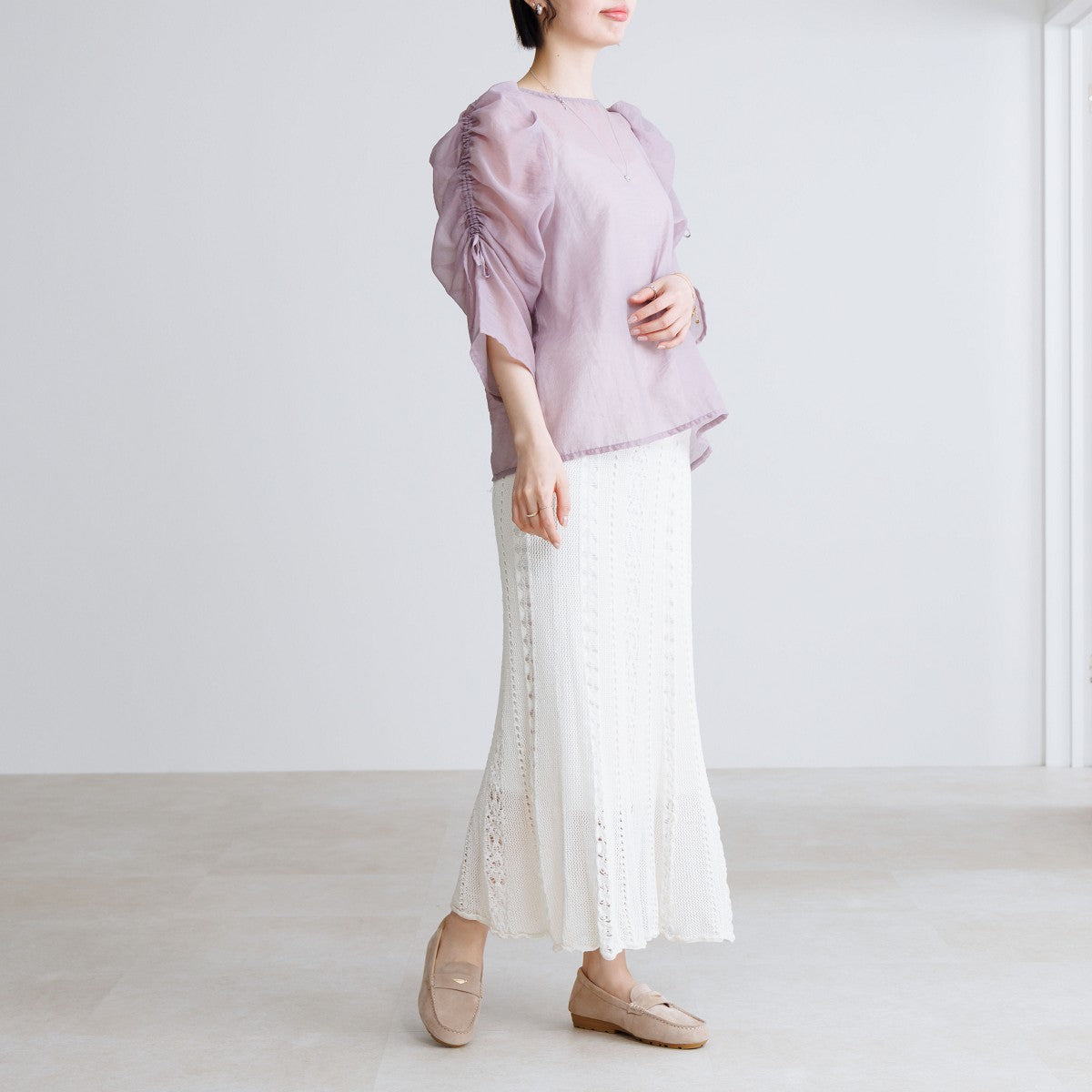 予約/6月中旬入荷予定》メタルポイントモカシン/661129