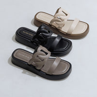 【SALE】【26SS】カットワークトラックソールサンダル/661234
