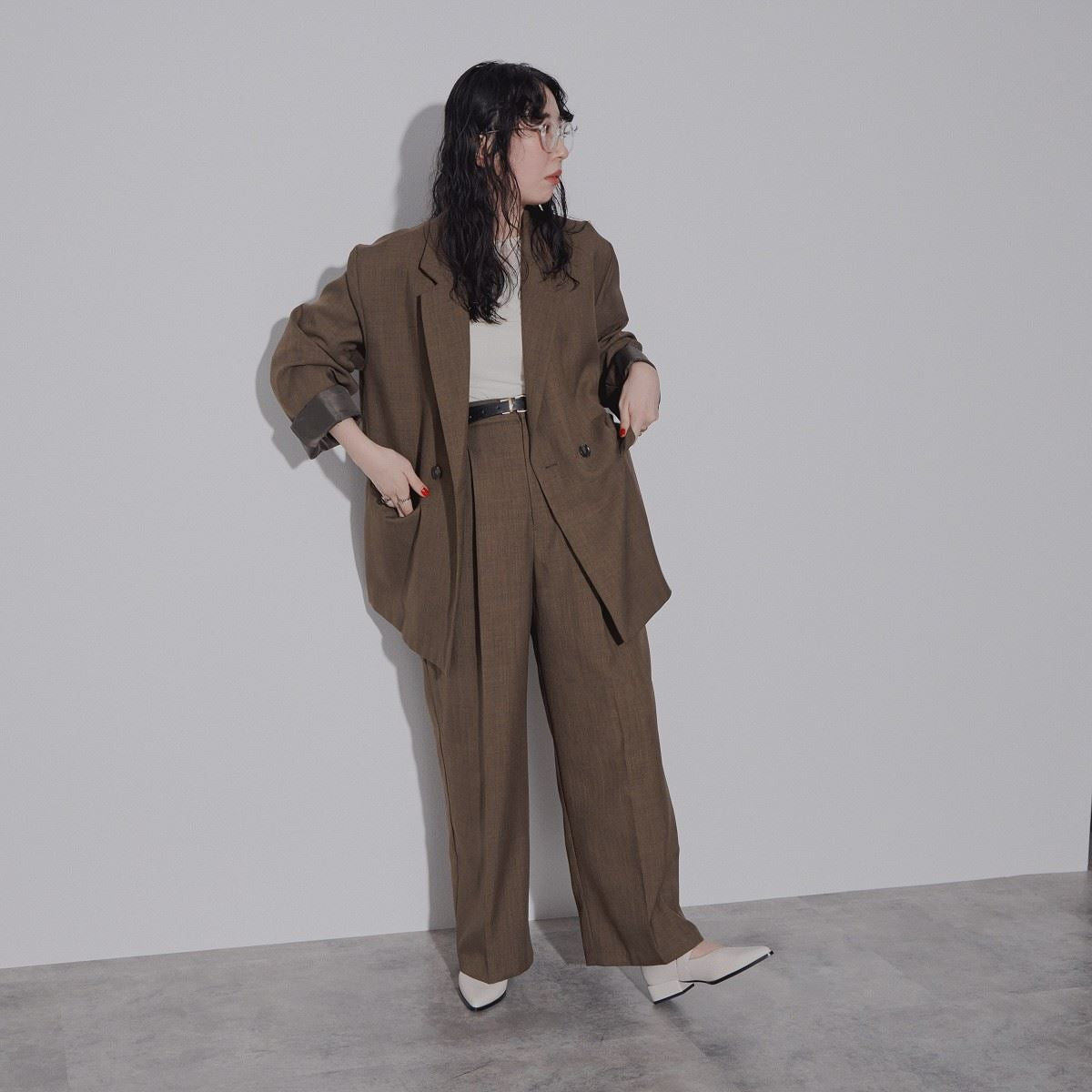 【SALE】メタルパーツワンストラップパンプス/544111