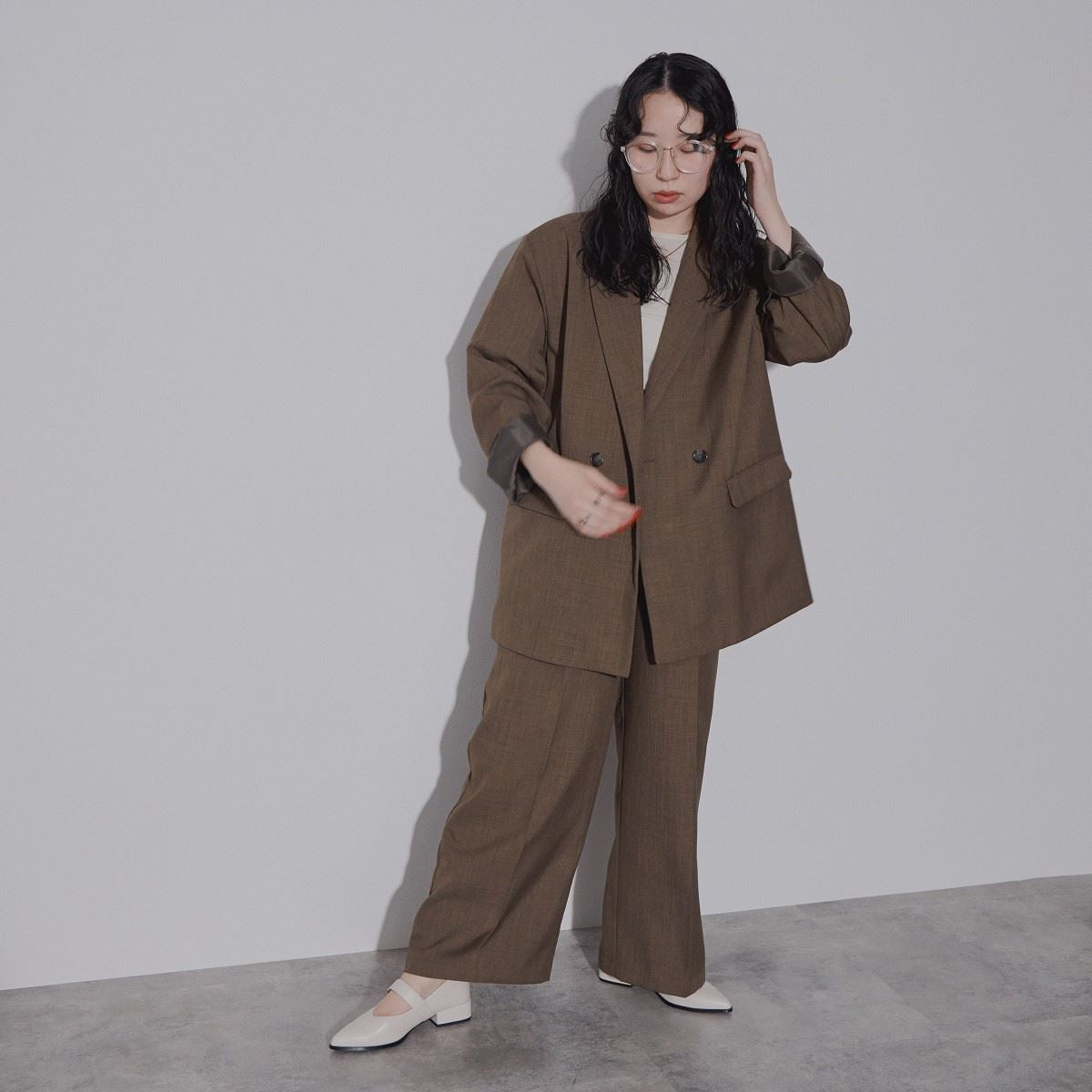 【SALE】メタルパーツワンストラップパンプス/544111