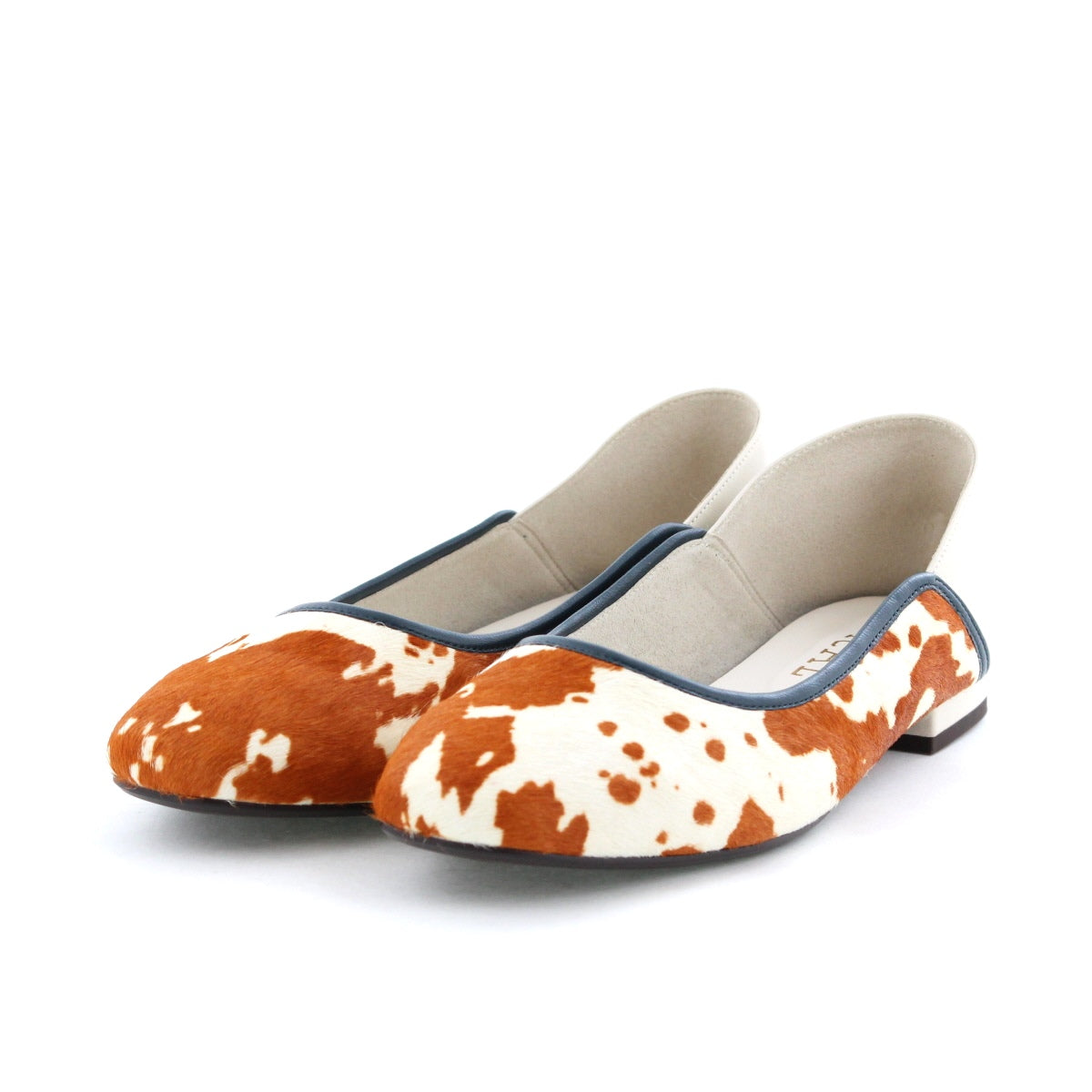 【SALE】異素材コンビバブーシュパンプス/544309