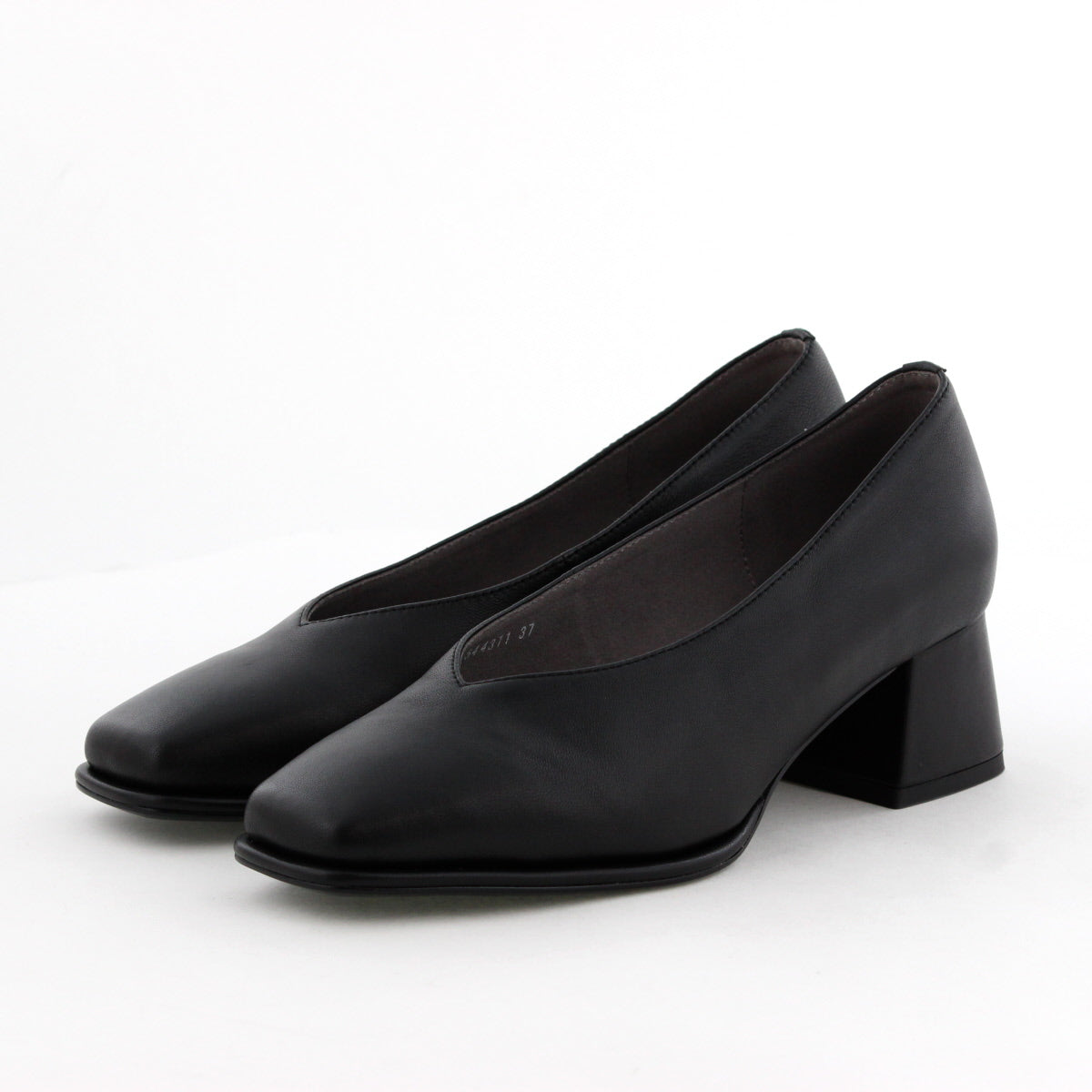 【SALE】Vカットチャンキーヒールパンプス/544311
