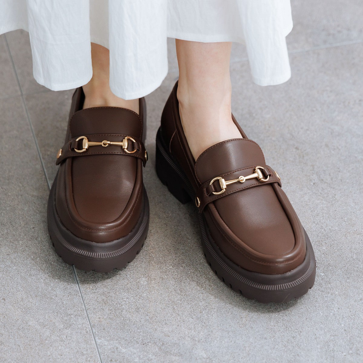 3WAYパーツトラックソールローファー/544313