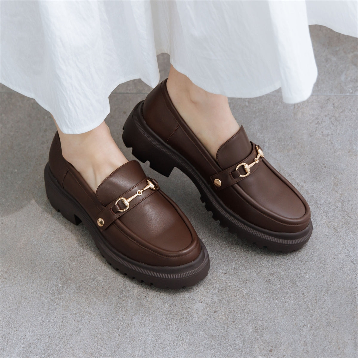 【美品】◾️トリコ コムデギャルソン◾️ローファー スリッポン◾️トラックソール 3WAYパーツトラックソールローファー/544313
