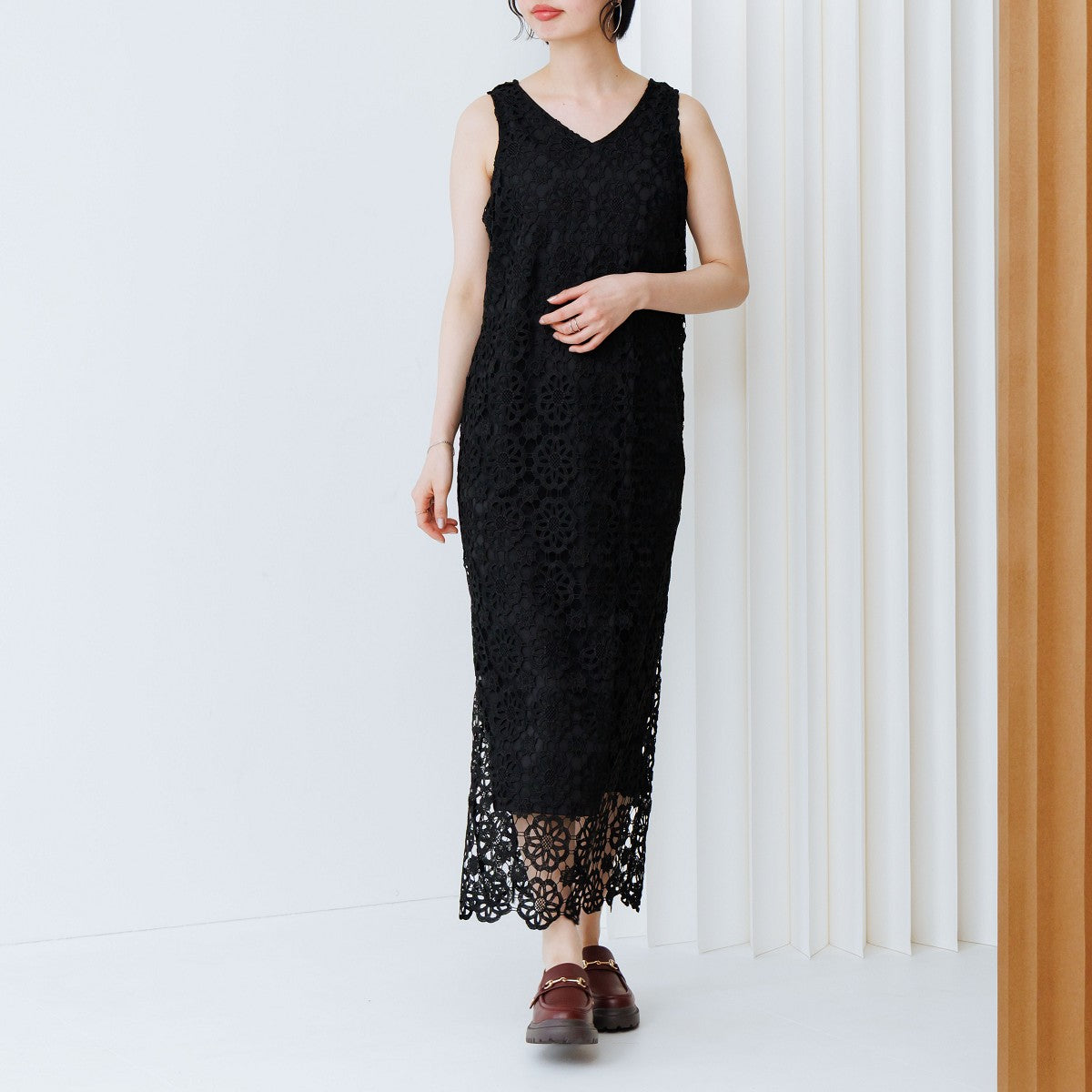 【SALE】3WAYパーツトラックソールローファー/544313