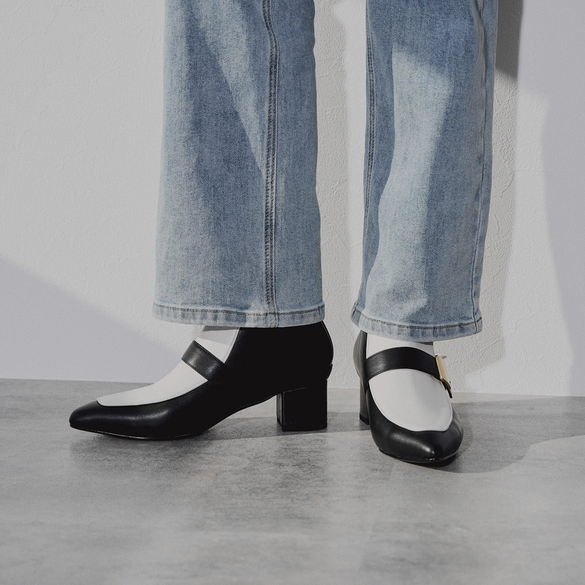 【SALE】メタルパーツポインテッドトゥブーツ/544409