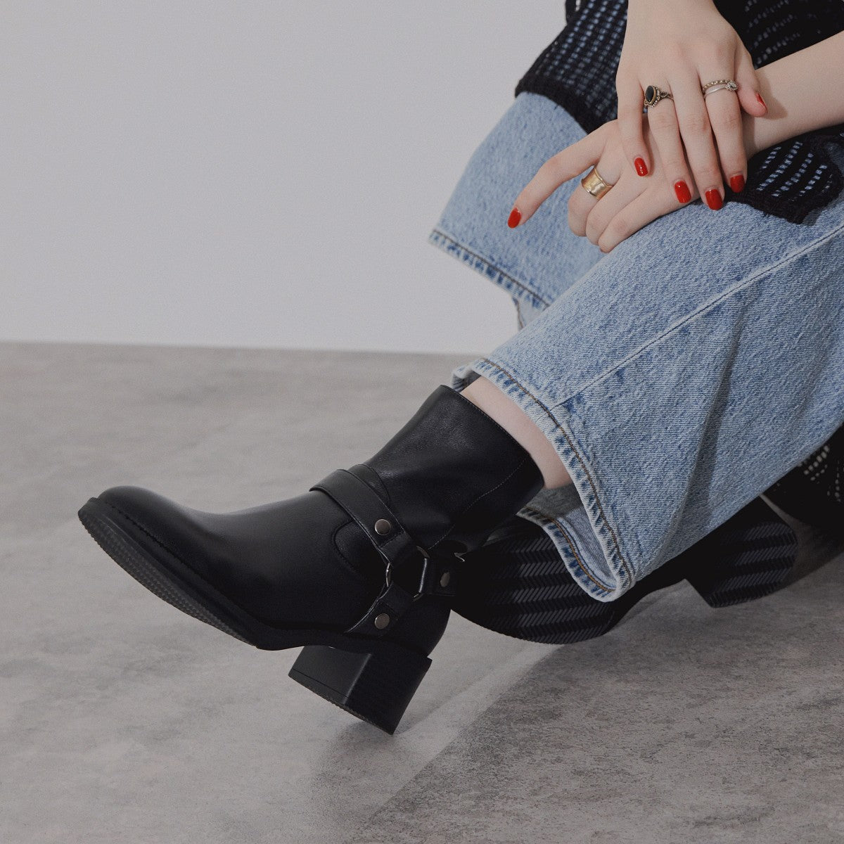 【SALE】ハーネスブーツ/544410