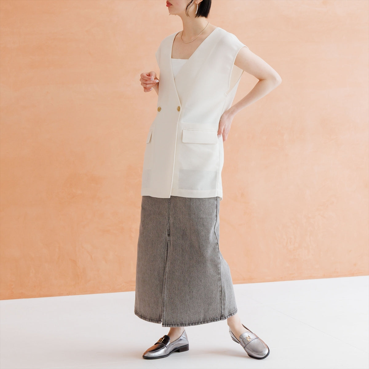【SALE】NICALロゴ入りローファー/554109