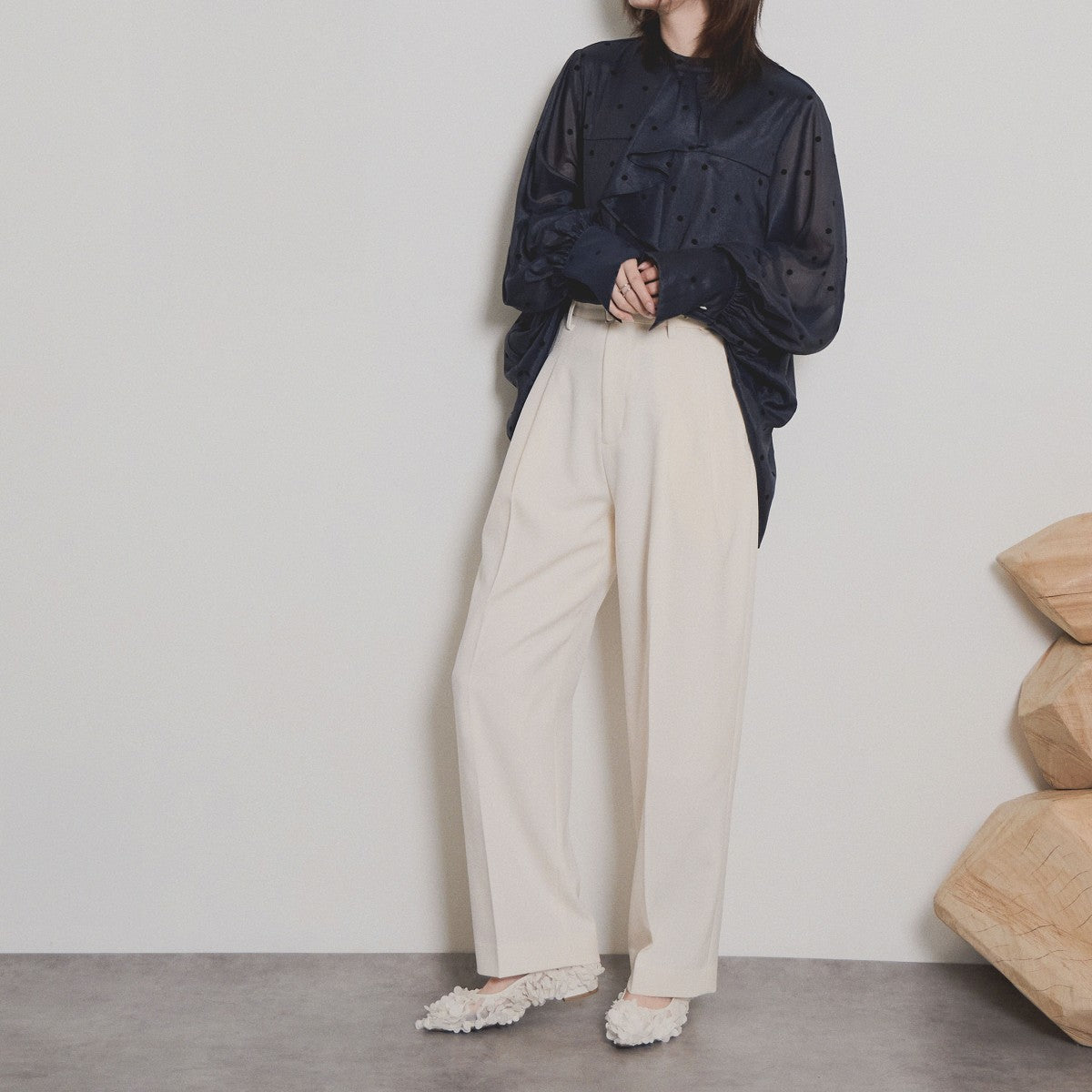 【SALE】ブロッサムチュールパンプス/554112