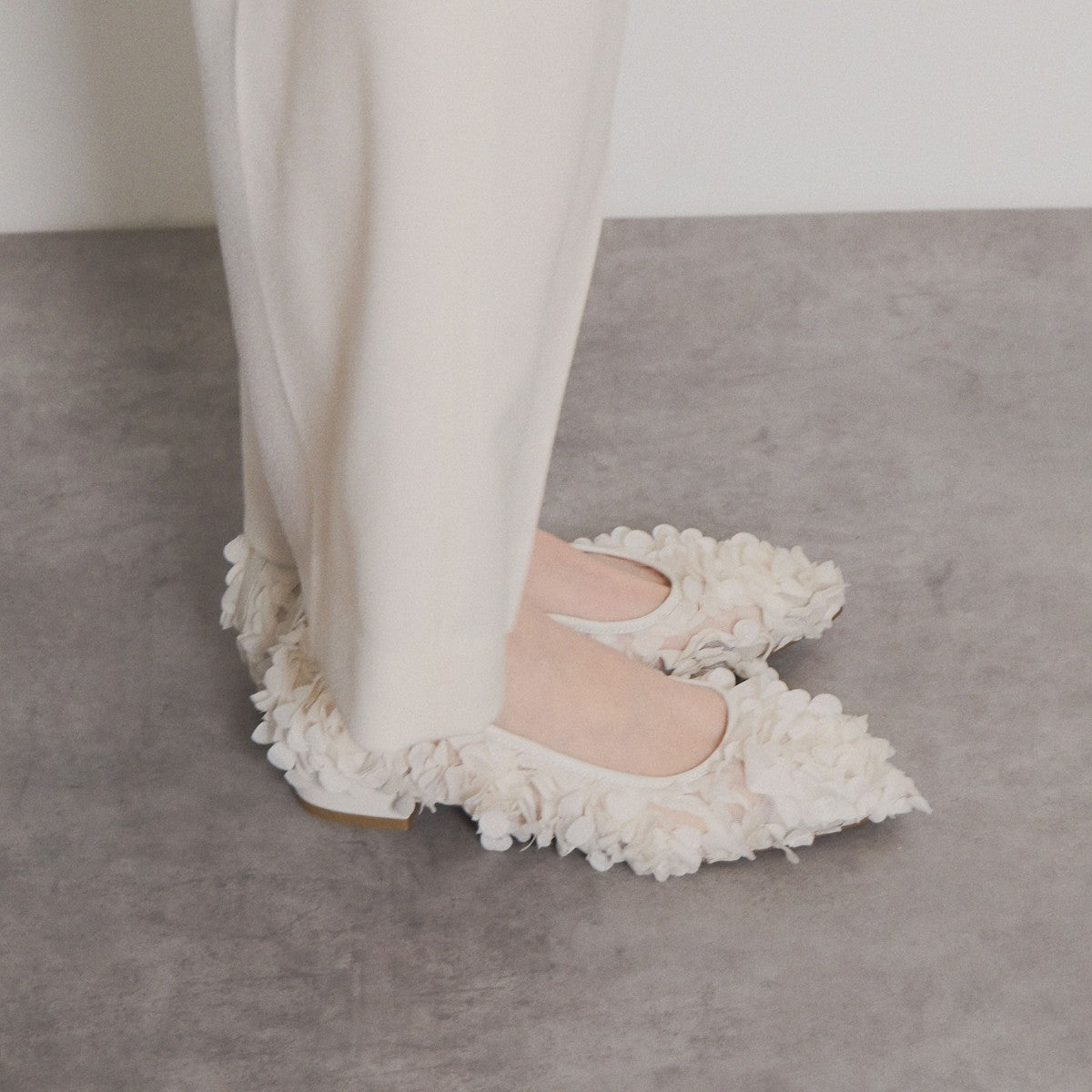 【SALE】ブロッサムチュールパンプス/554112