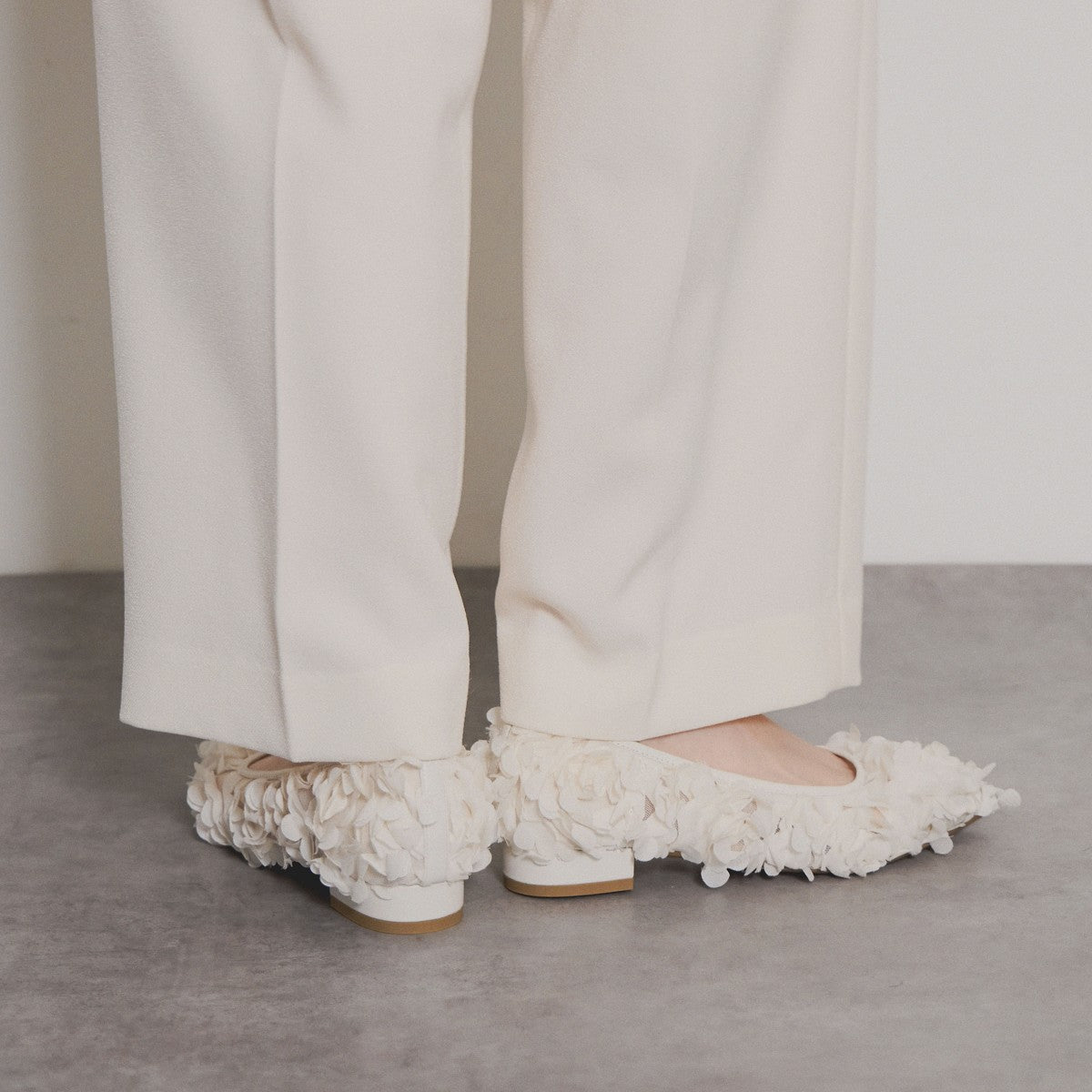 【SALE】ブロッサムチュールパンプス/554112