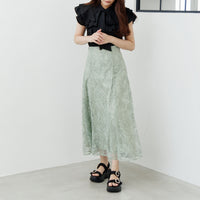 【SALE／26SS】ビジューバックルダブルベルトサンダル/564206