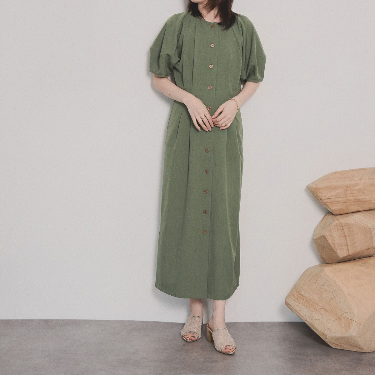 【SALE】ポインテッドトゥチュールサンダル/554206