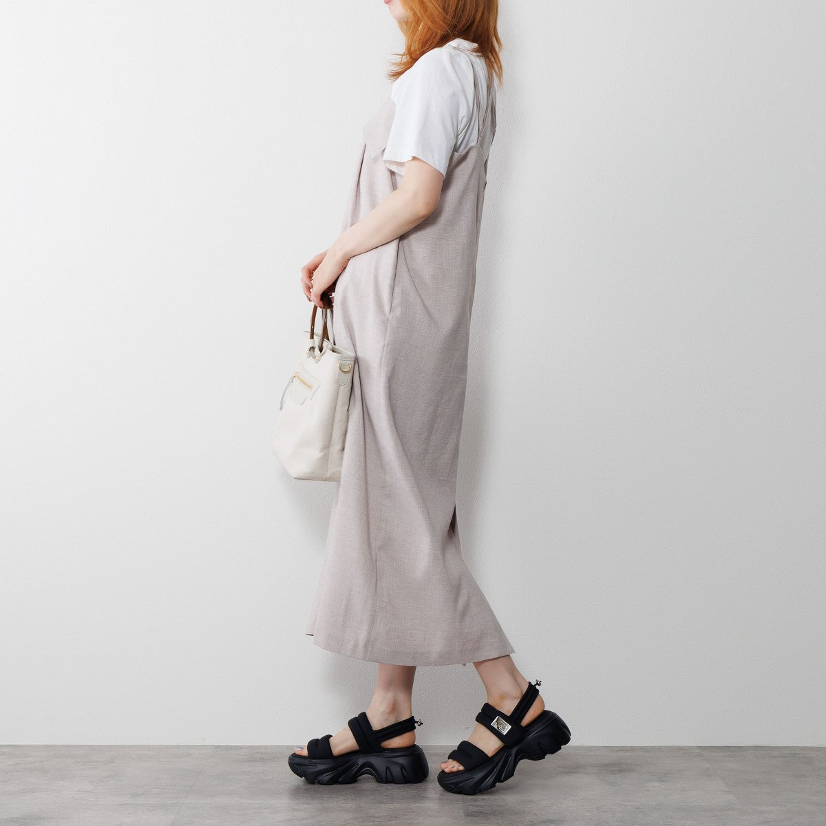 【SALE】ダブルベルトパデットサンダル/554216