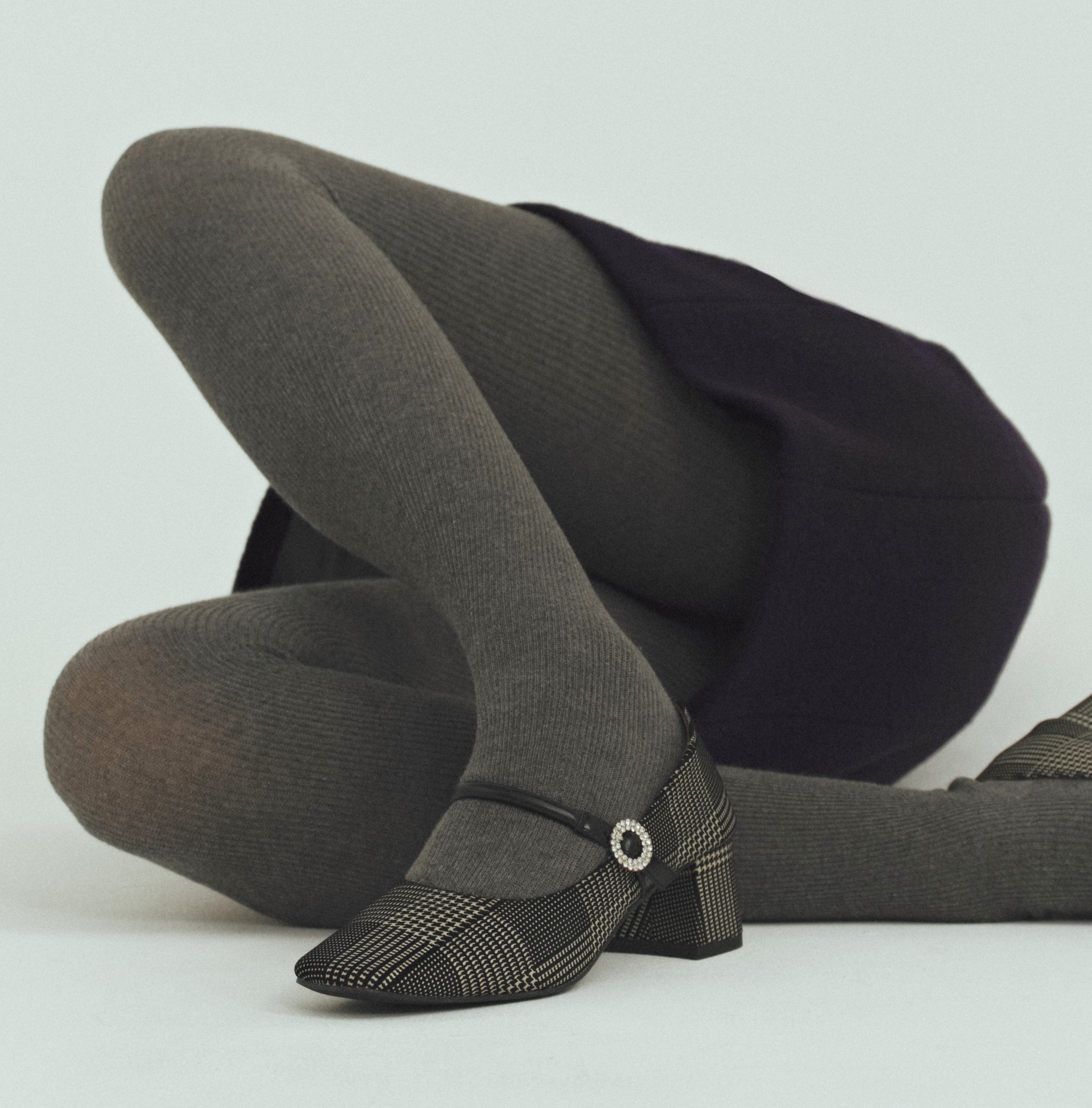 【25AW】スクエアトゥメリージェーンパンプス/554304