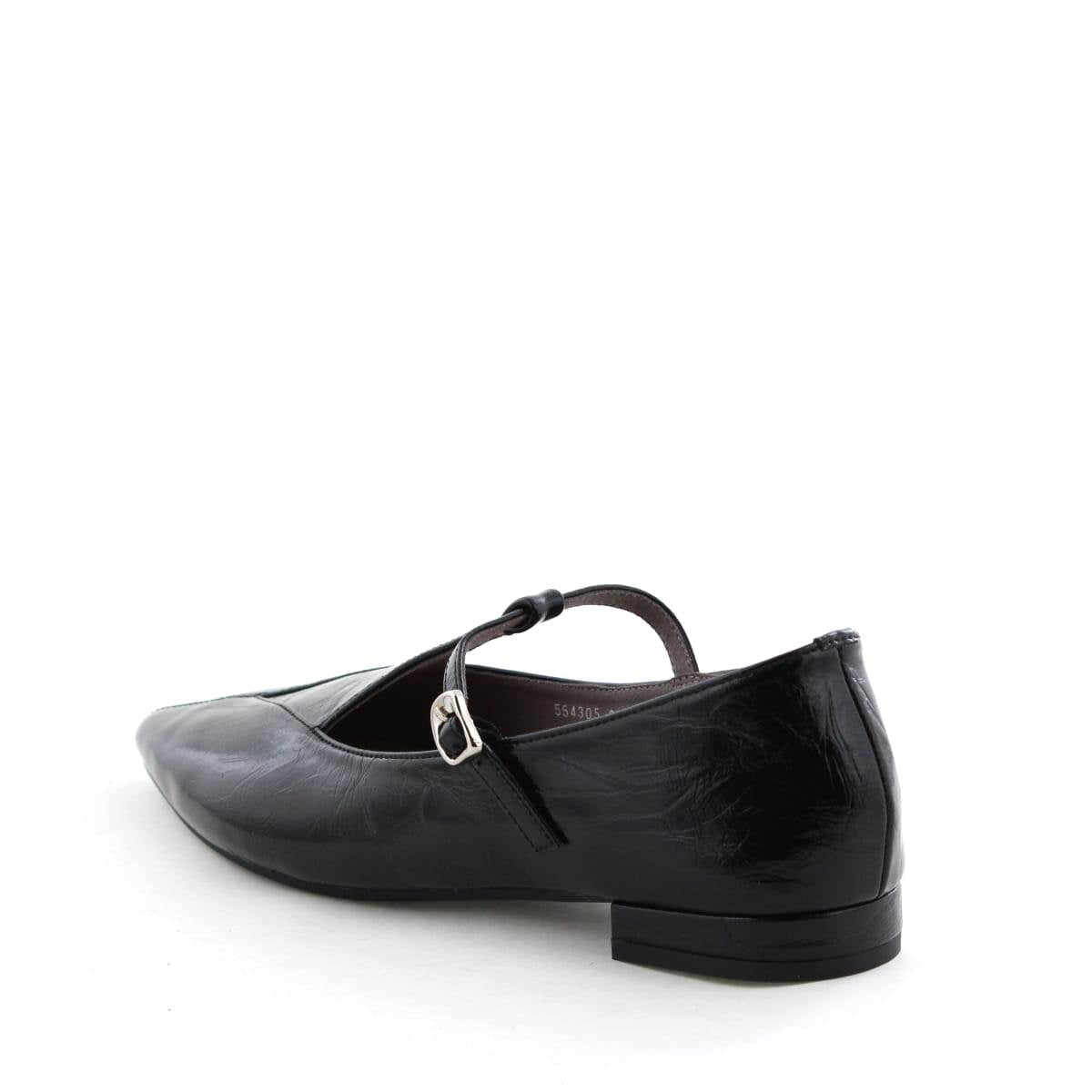 【25AW】ダイヤTストラップフラットパンプス/554305