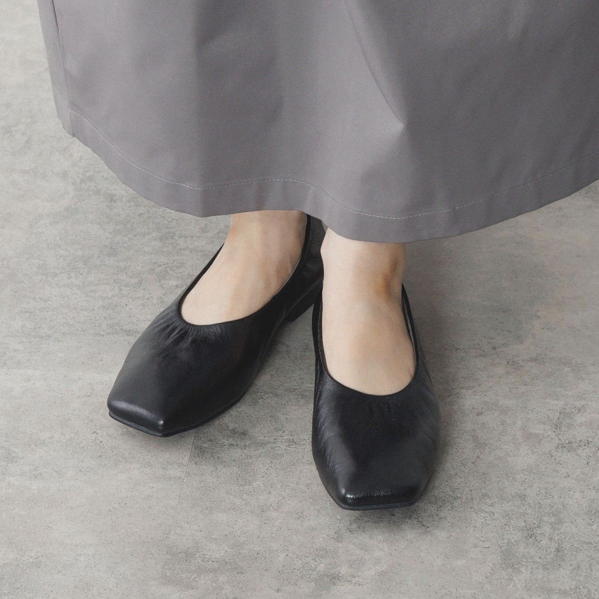 HIMIKO 卑弥呼 フラットシューズ 本革 ヒール低め2㎝ 23.0 ブラック 楽天市場】パンプス ローヒール 卑弥呼 ひみこ 公式 送料無料