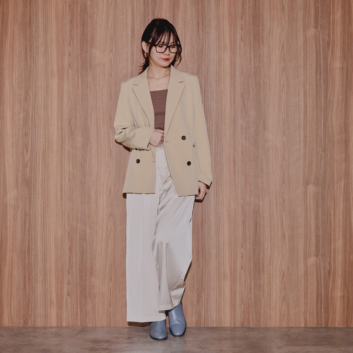 25AW】サイドゴアショートブーツ/554403